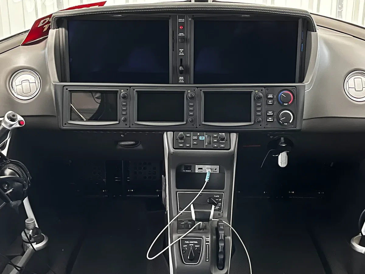 Avionics suite of a 2019 Cirrus Vision SF50 G2 SN 0102.