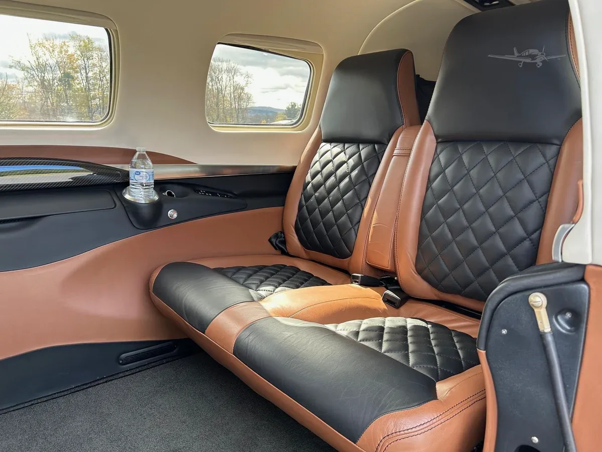 Cabin interior of a 2021 Piper M600 SLS SN 4698173.