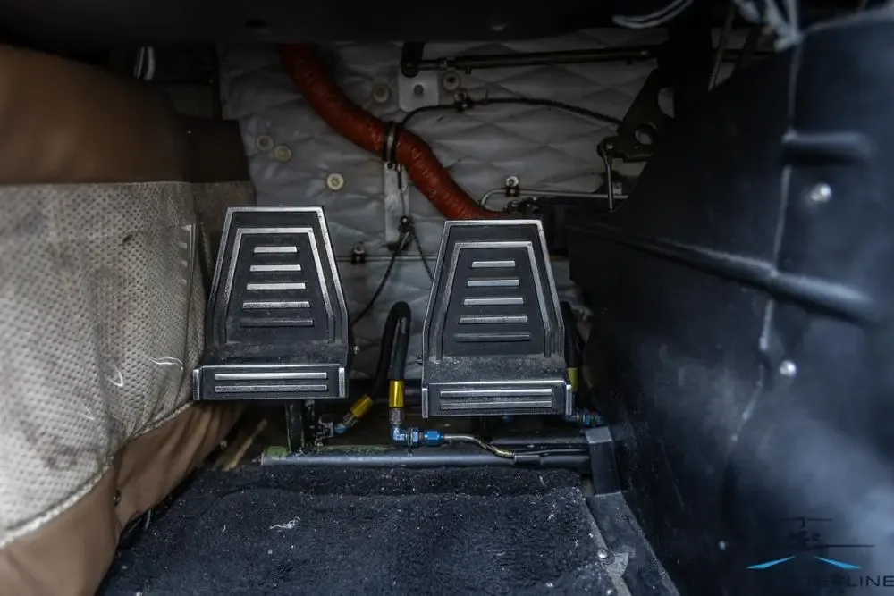 Cabin interior of a 1971 Grumman American AA-1A –.