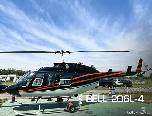 Marketing image of a 2008 Bell 206L-4.