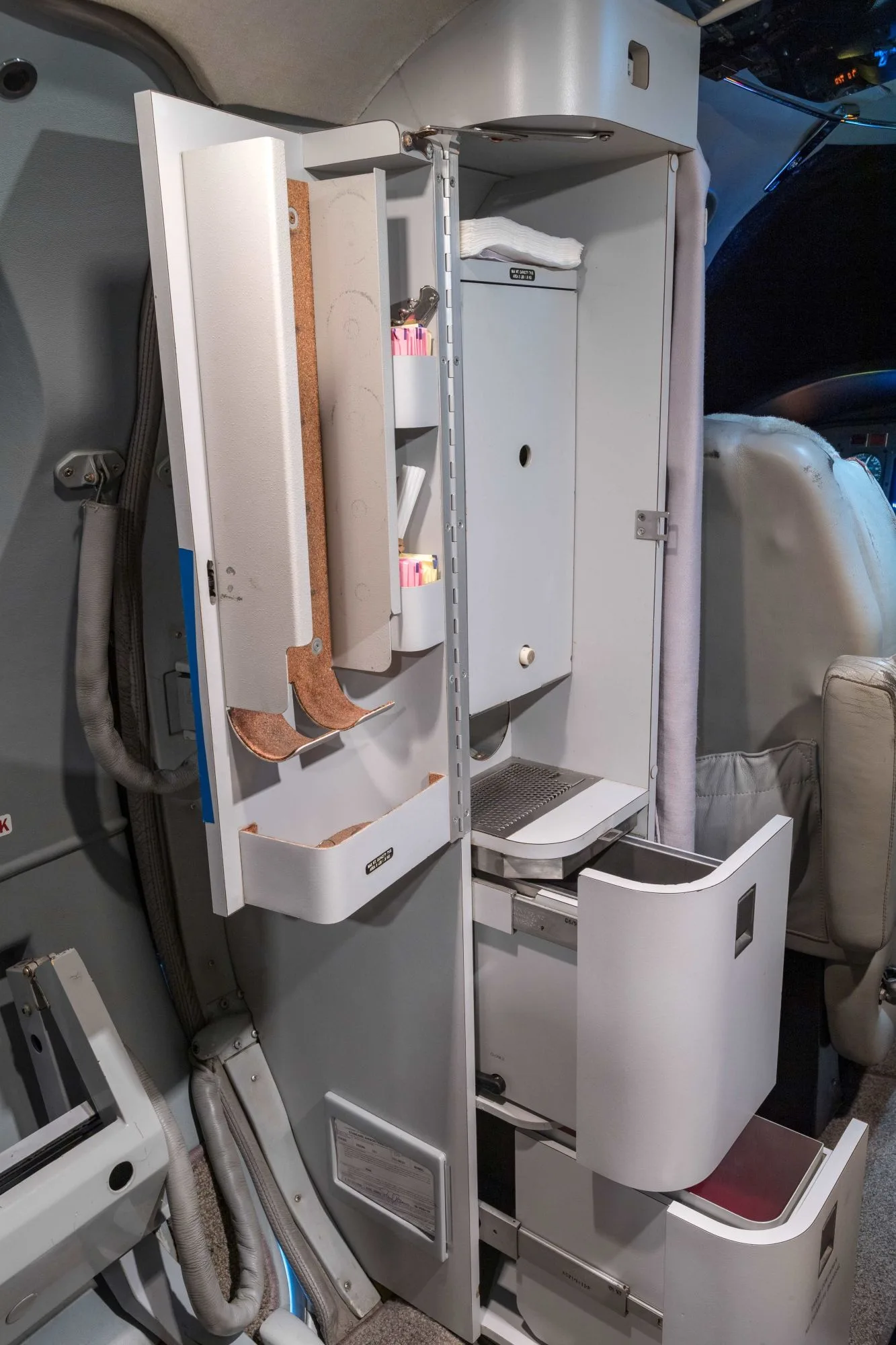 Cabin interior of a 1993 Cessna CITATION 525.