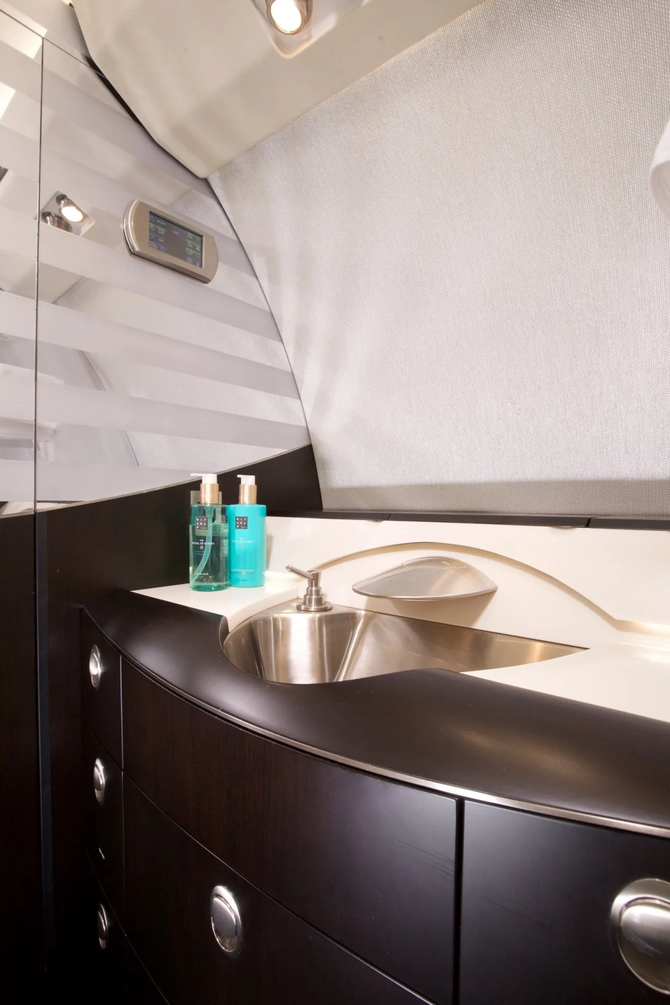 Cabin interior of a 2012 Cessna CITATION X.