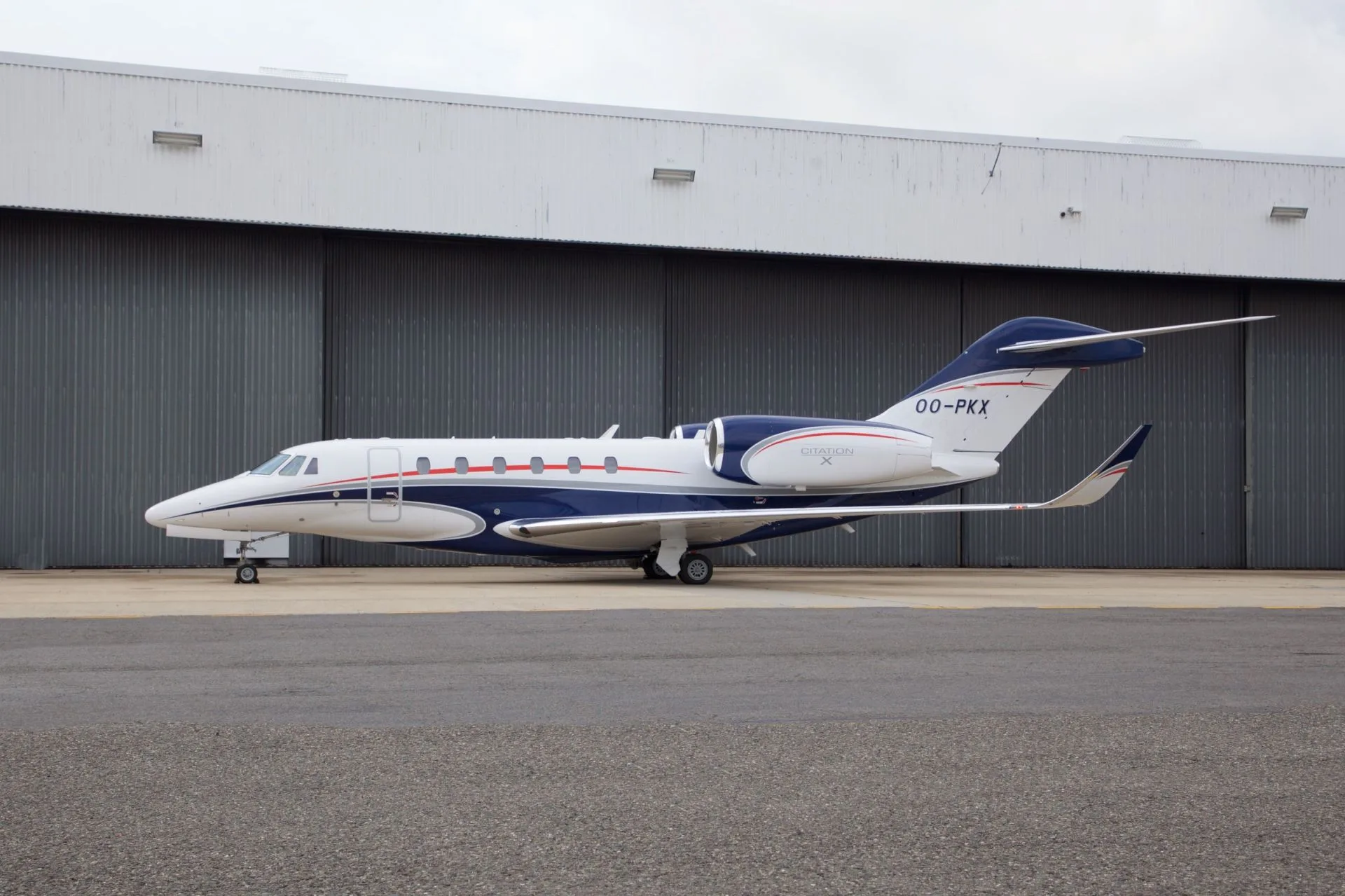 Exterior view of a 2012 Cessna CITATION X.