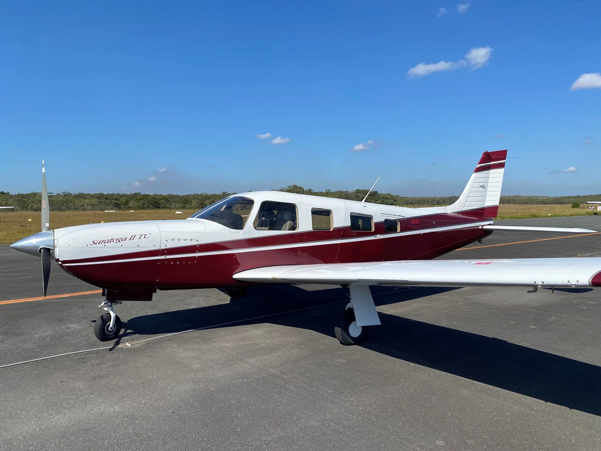 Exterior view of a 1952 Piper Tri-Pacer PA22 150, VH-KKO.
