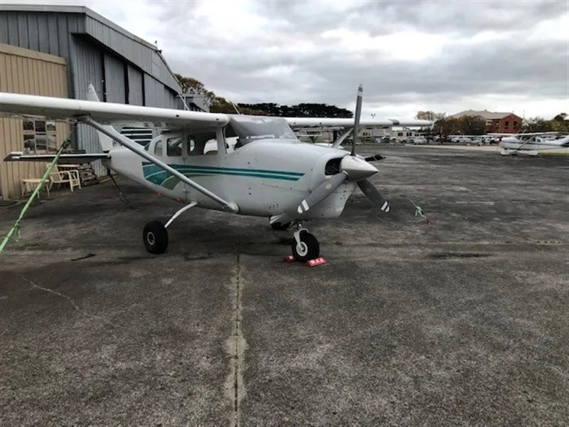 Exterior view of a 1968 Cessna 206 Stationair C.