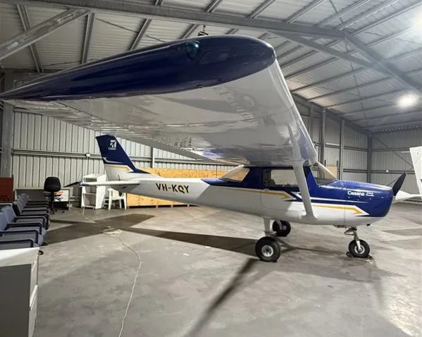 Exterior view of a 1981 Cessna 182 RG, ZK-ETX.