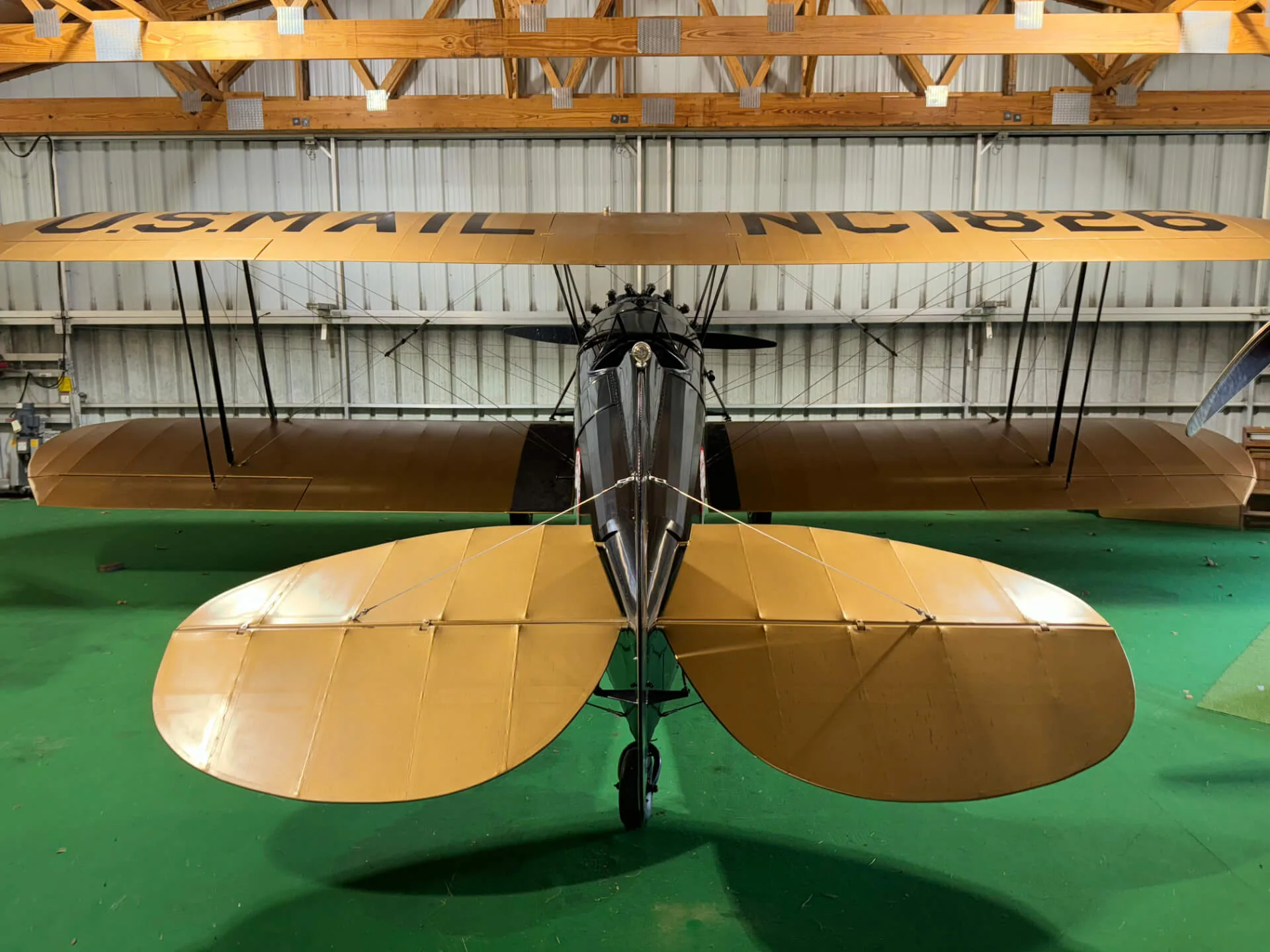 Exterior view of a 1927 Waco ASO.