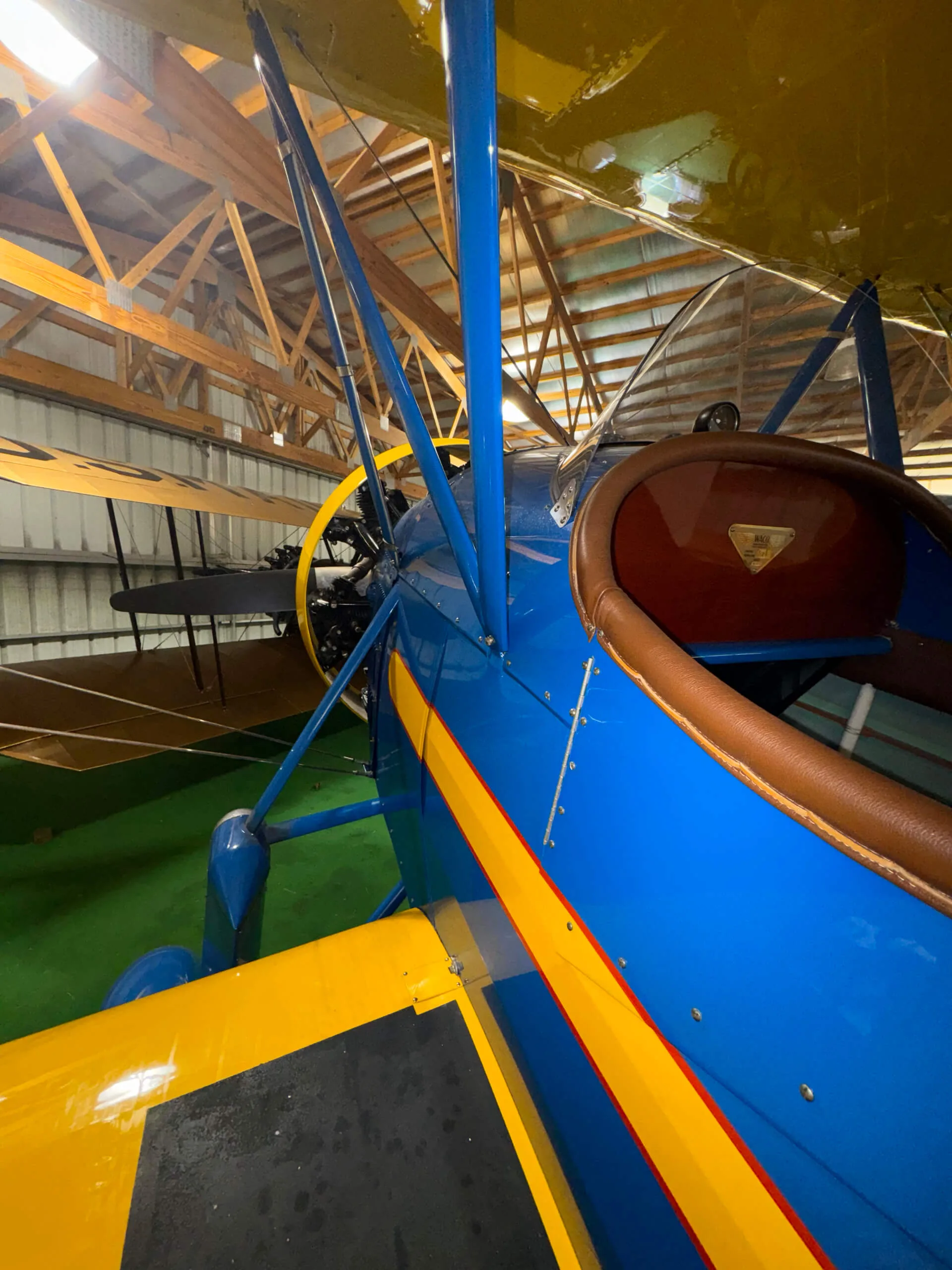 Exterior view of a 1929 Waco ATO.