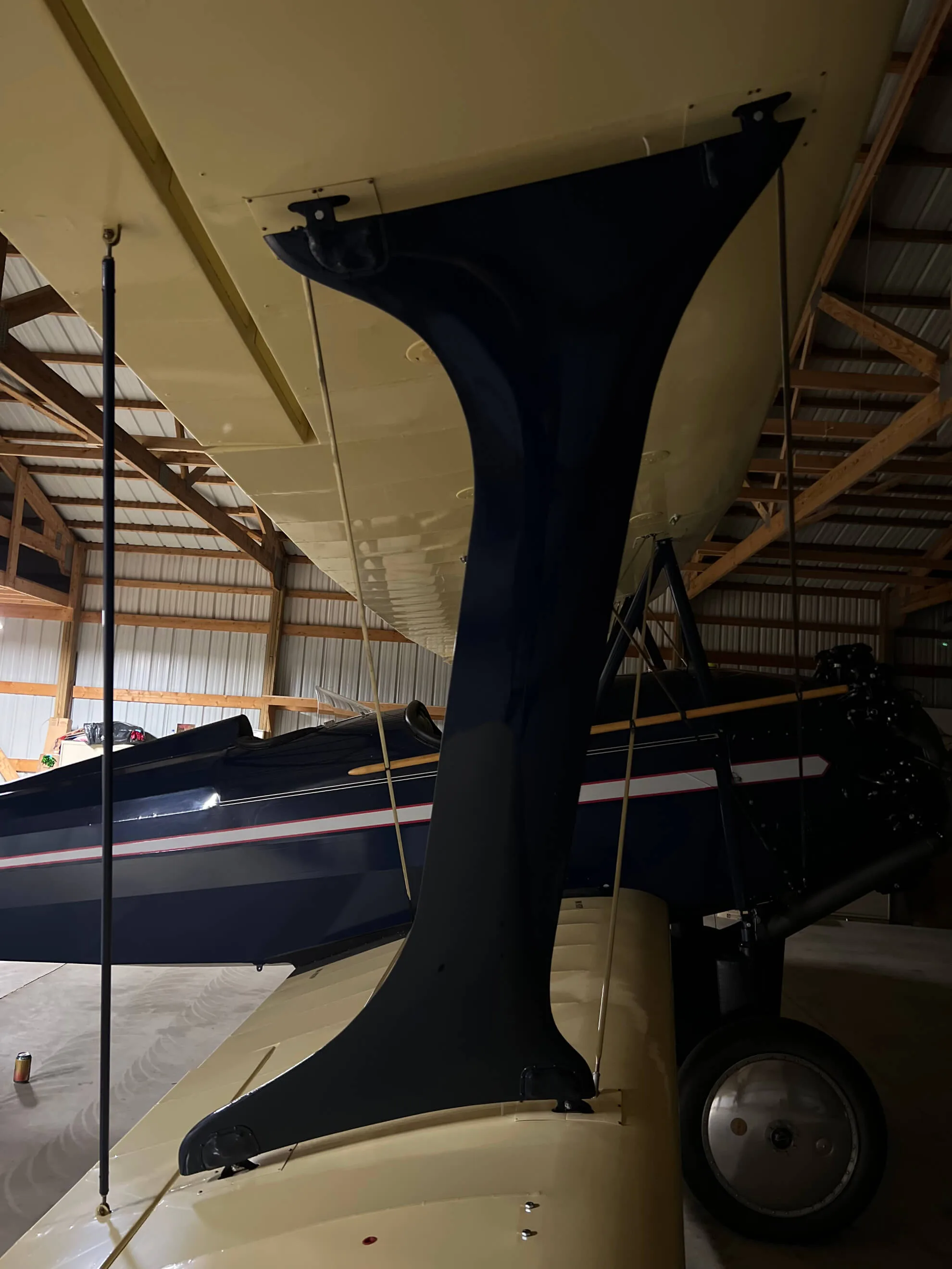 Exterior view of a 1929 Waco CTO Taperwing.