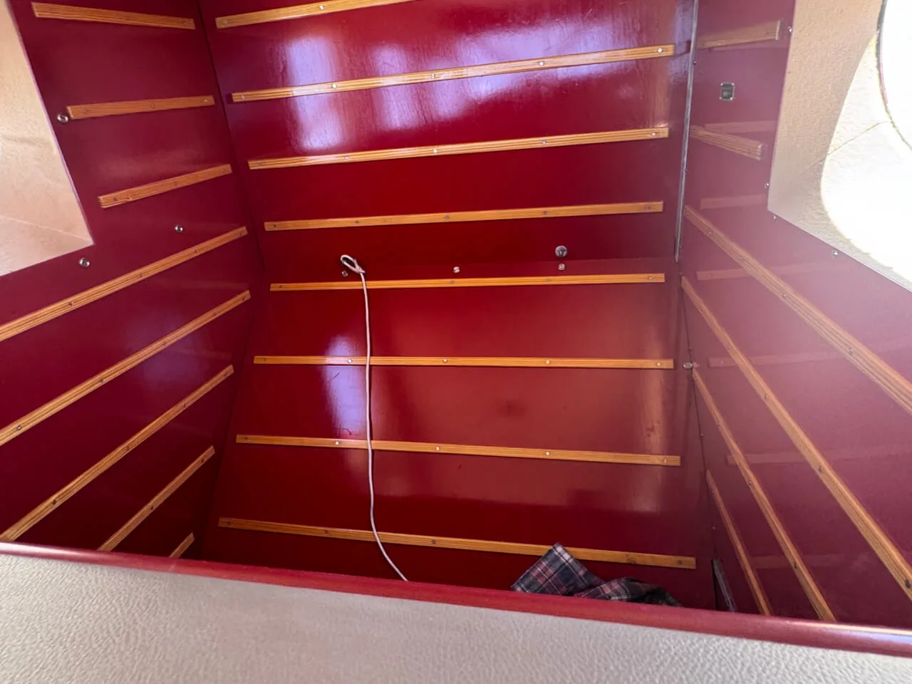 Cabin interior of a 1936 Waco ZQC-6 Custom Cabin Waco.