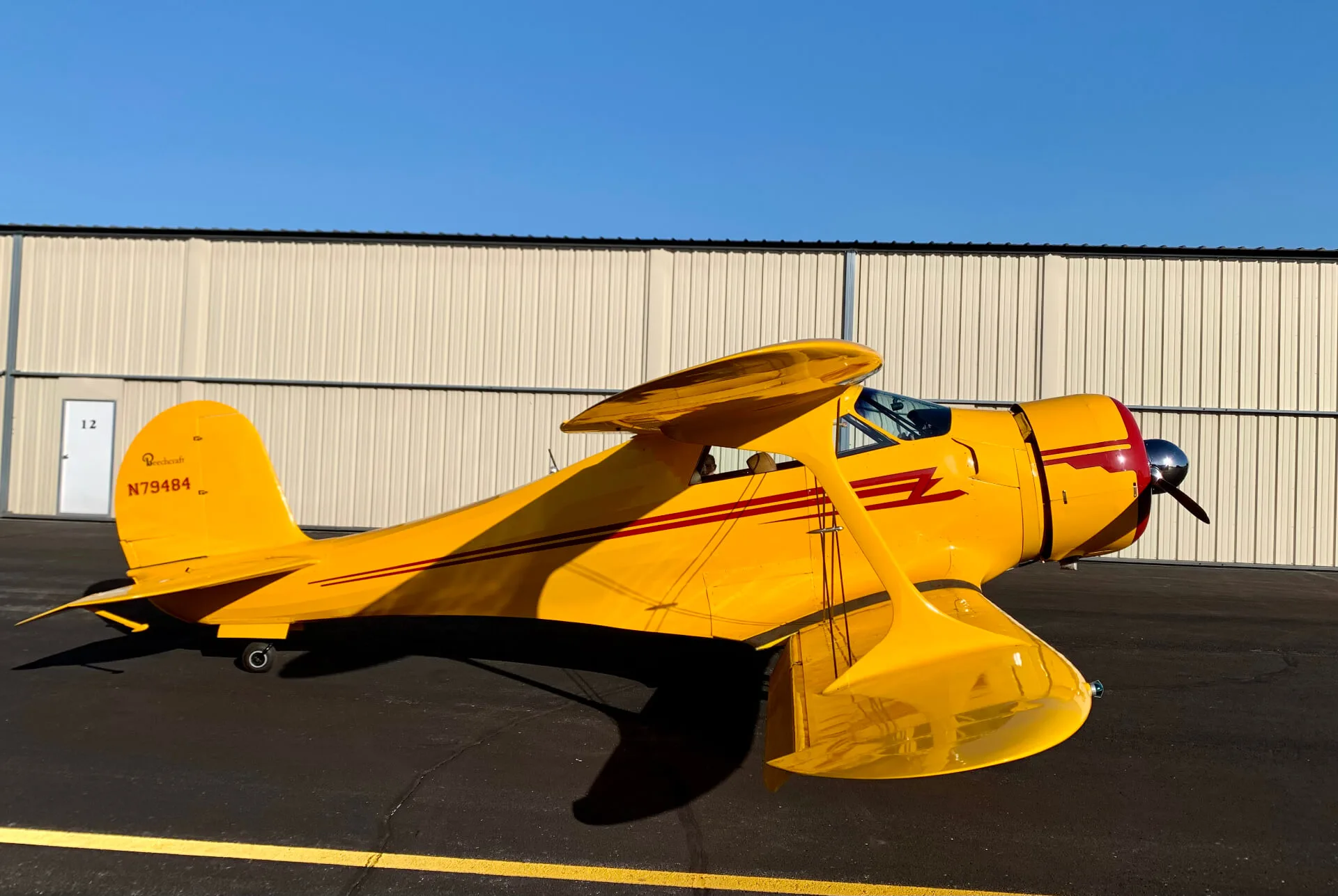 1943 Beechcraft D-17S Staggerwing