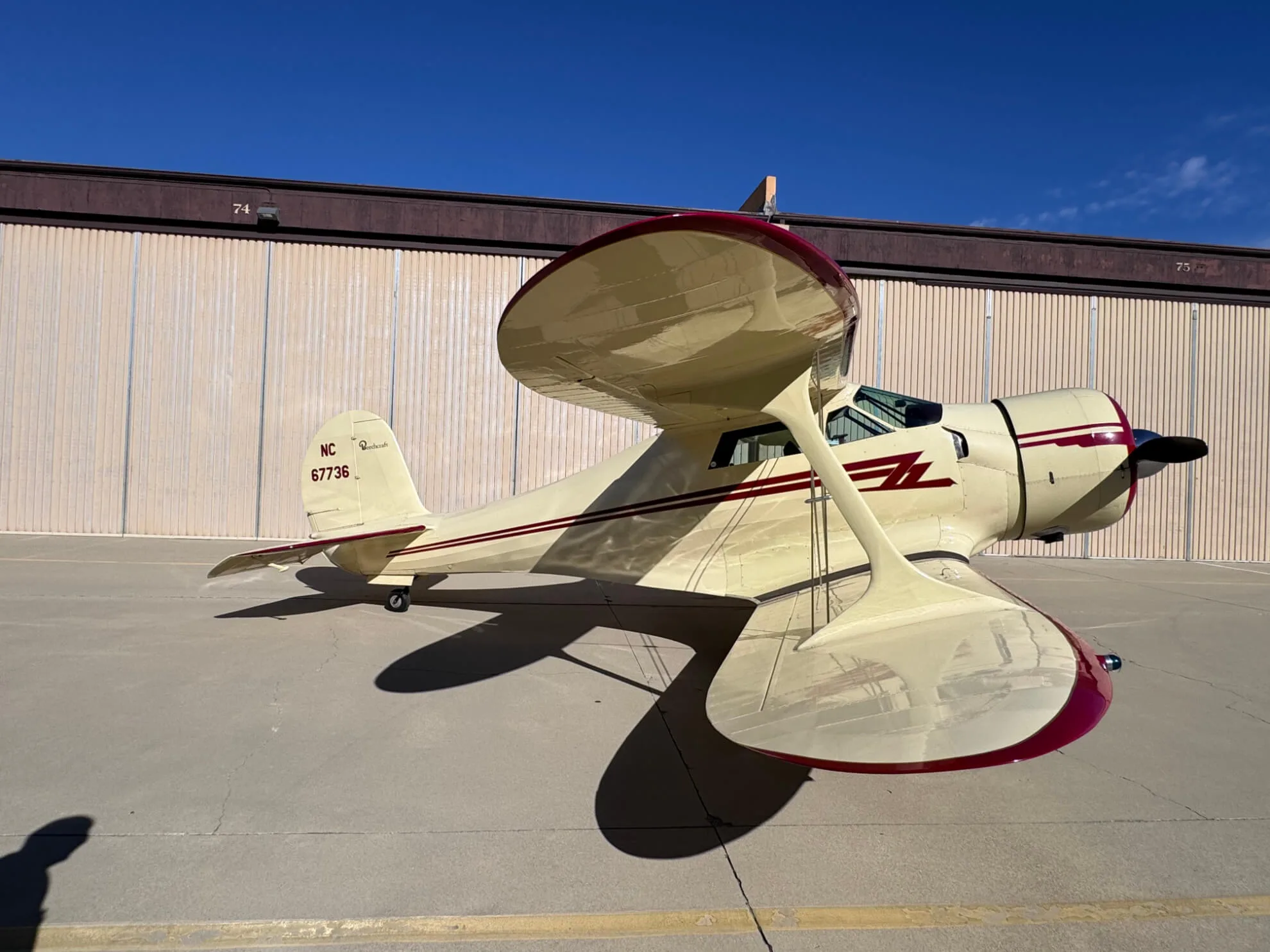 1943 Beechcraft Staggerwing D-17S