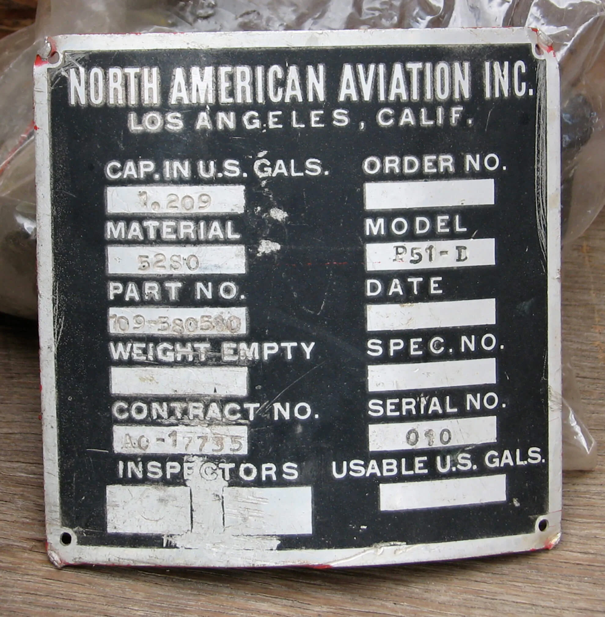 1944 North American P-51D Mustang