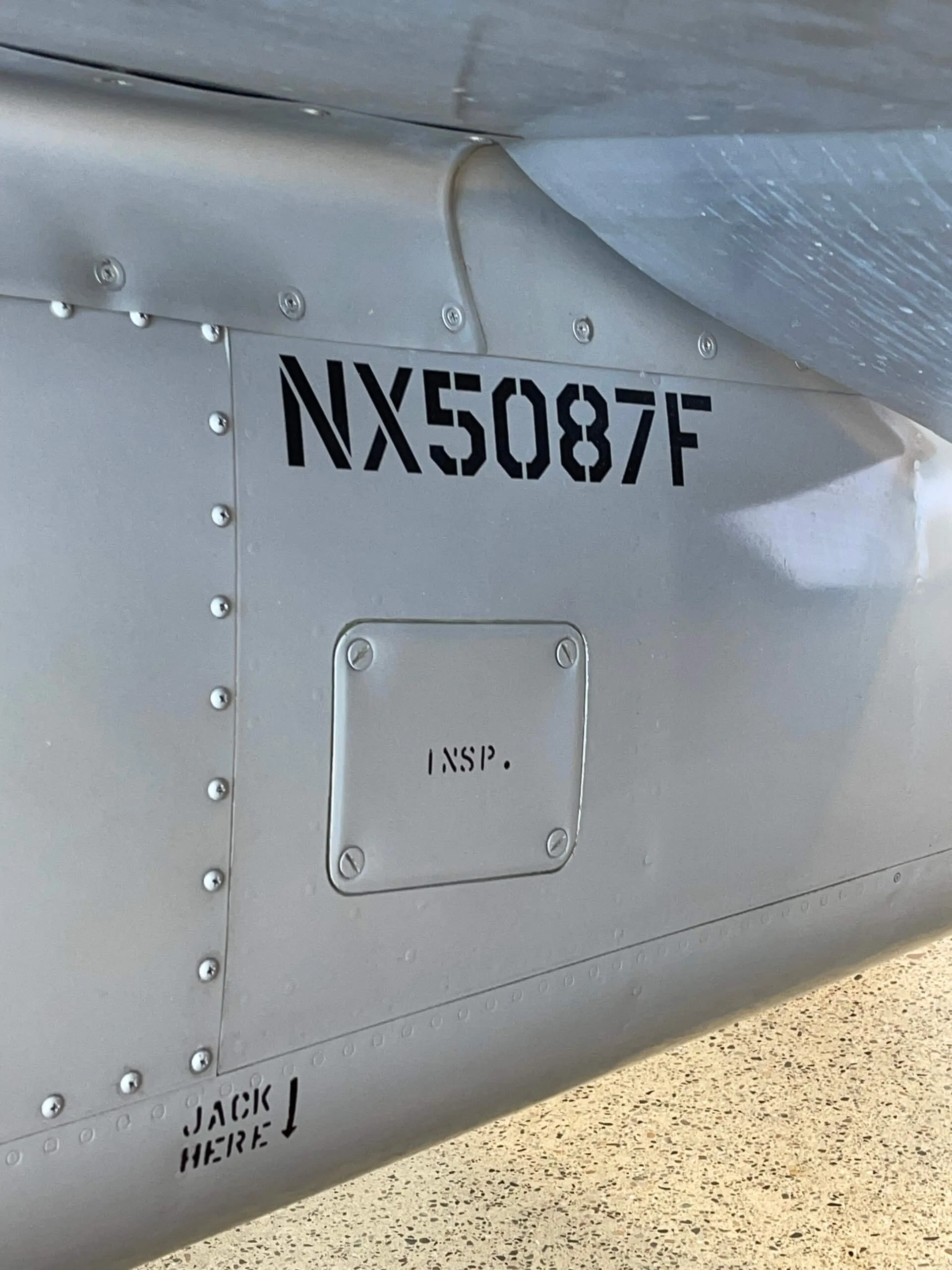 Engine detail of a 1943 North American P-51B Mustang “Impatient Virgin”.