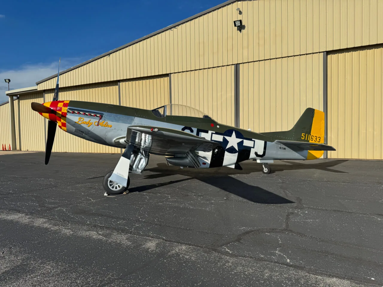 1945 North American P-51D Mustang “Lady Alice”