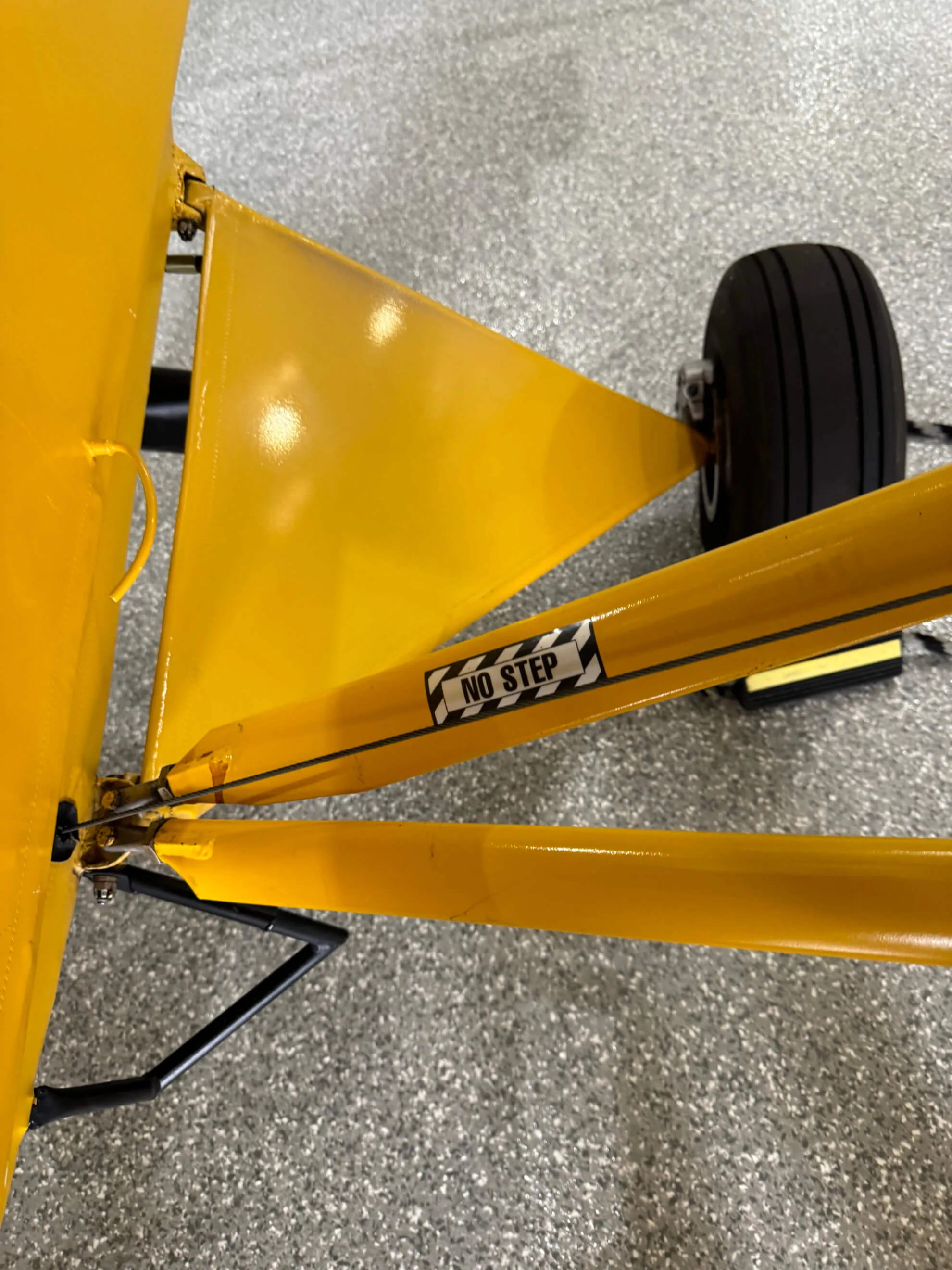 Engine detail of a 1946 Piper J-3C-65 Cub.