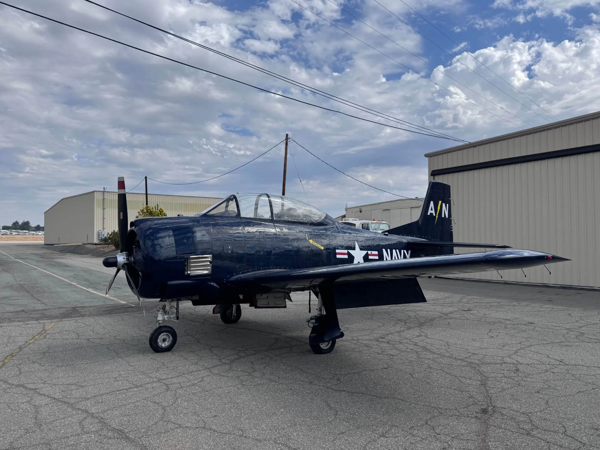 1949 North American T-28S “Fennec”