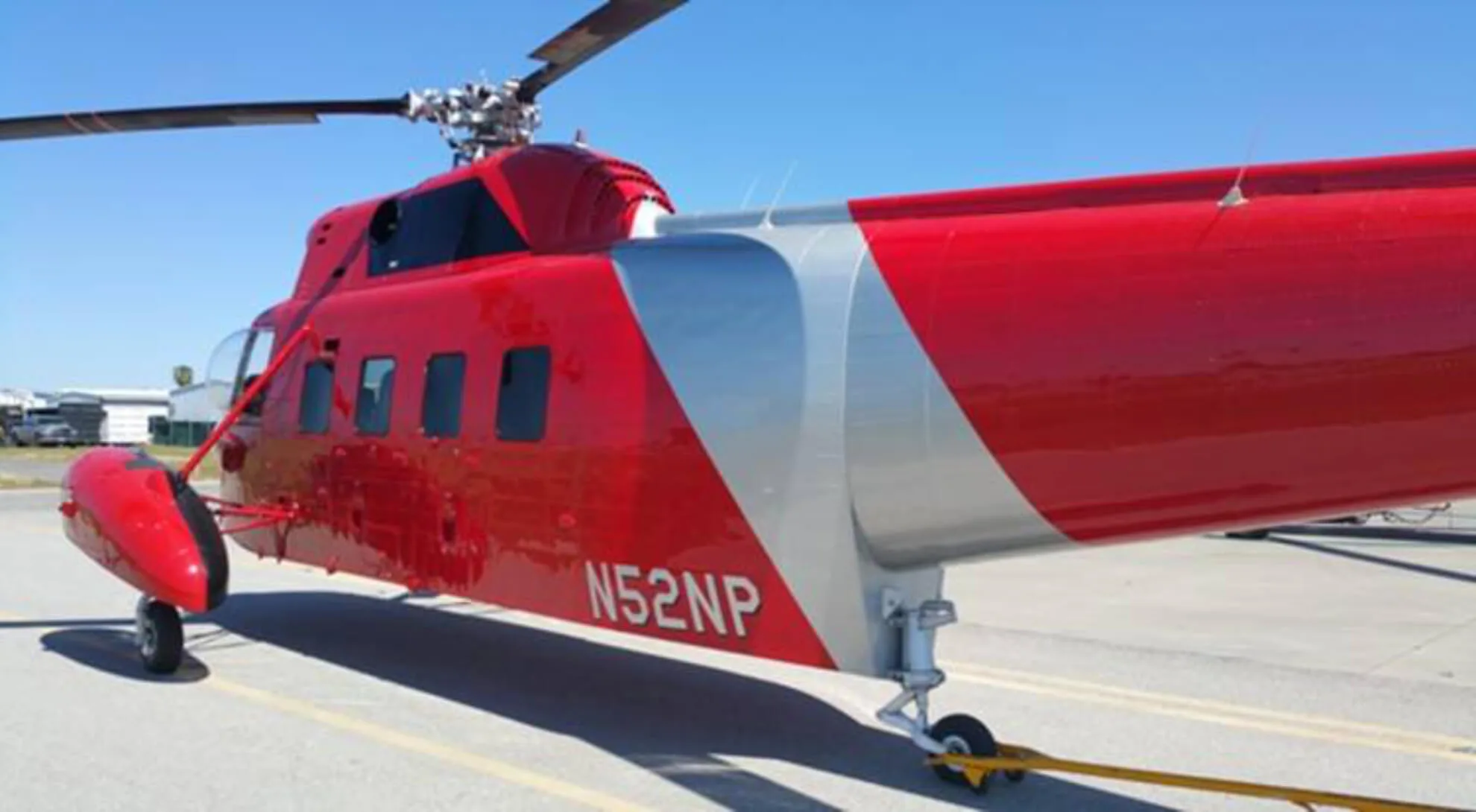 Exterior view of a 1965 Sikorsky, HH-52A.