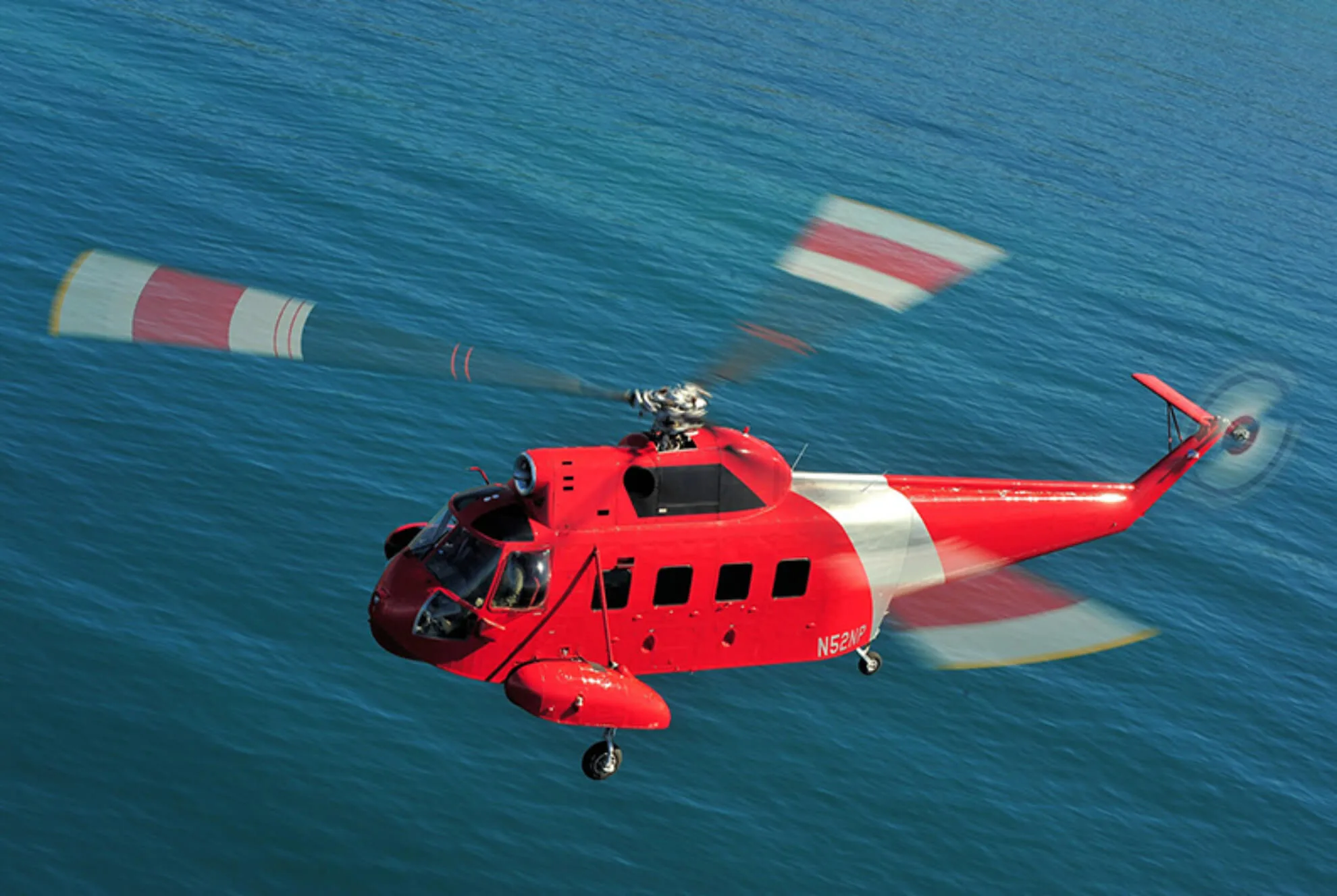 Marketing image of a 1965 Sikorsky.