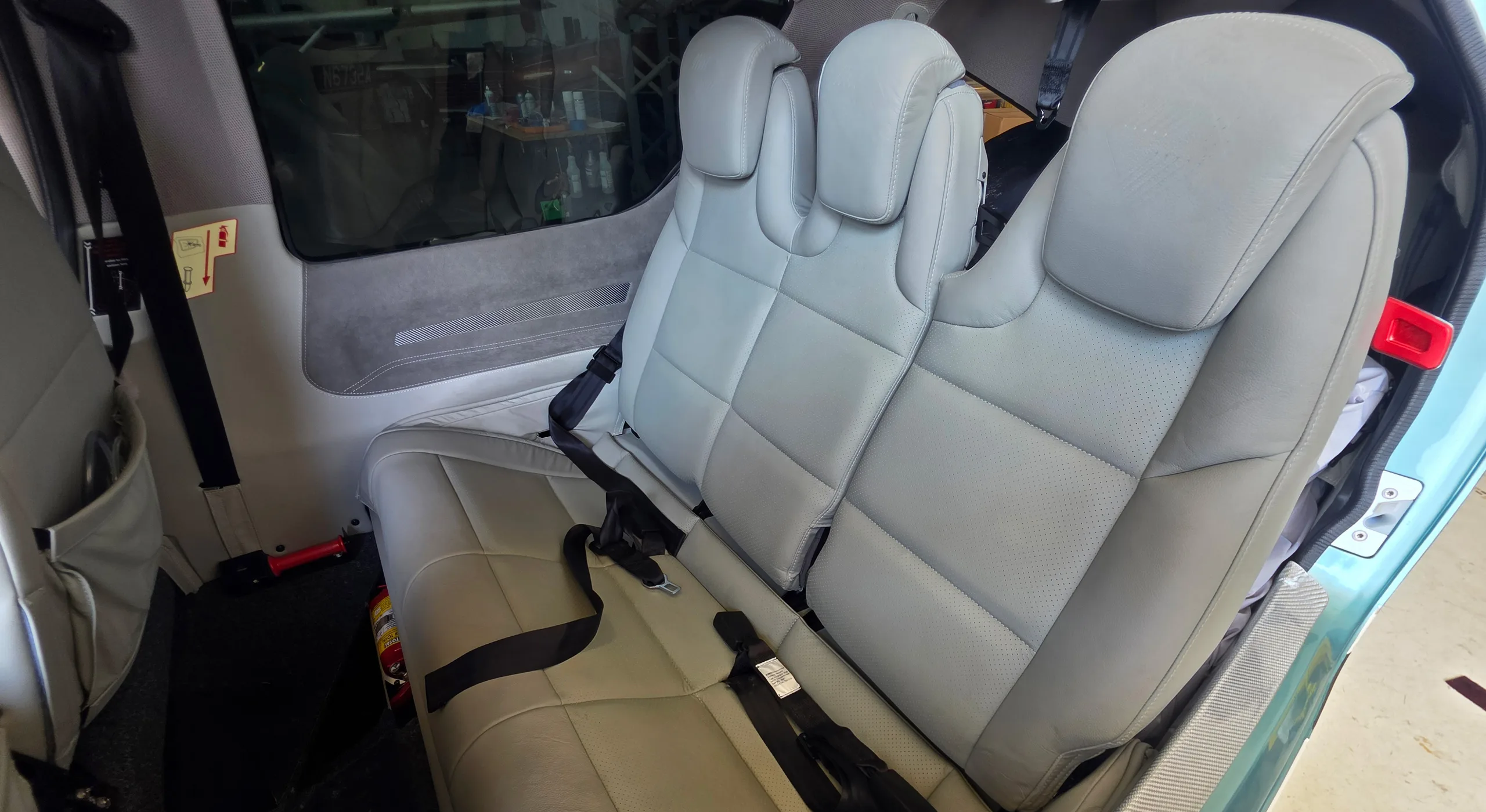 Cabin interior of a 2023 Diamond DA62.
