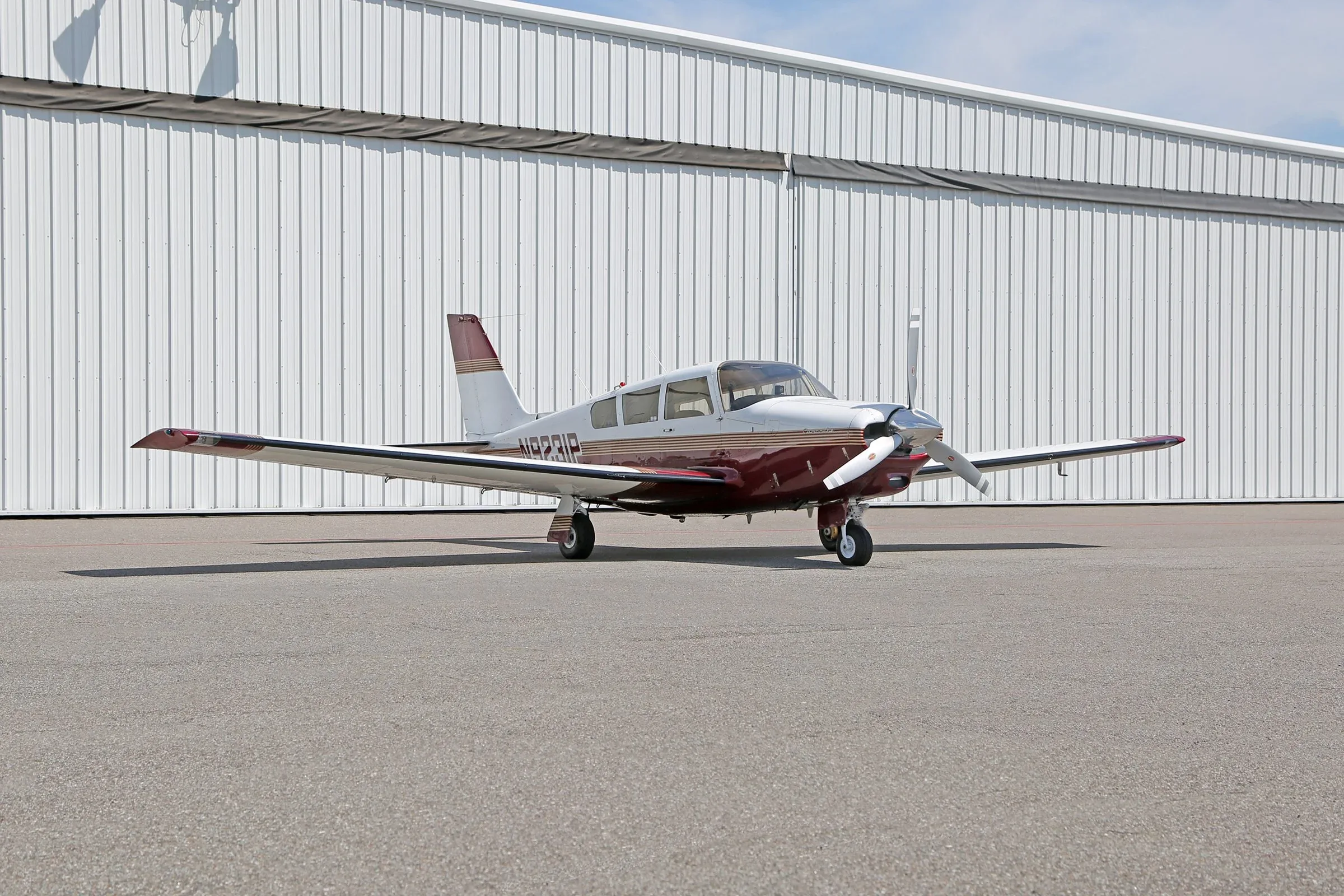 Exterior view of a 1967 Piper PA-24 260 COMANCHE.