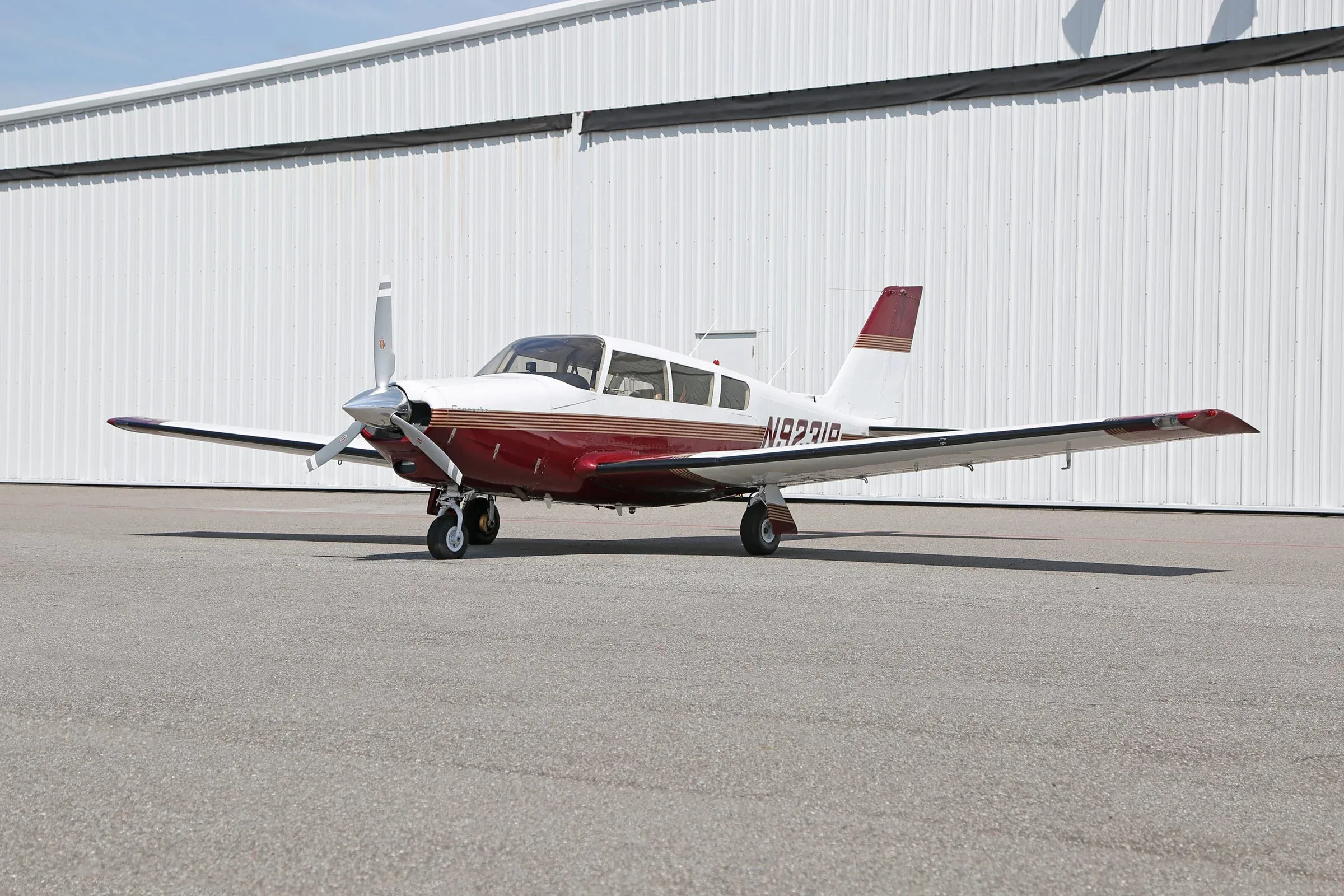 Exterior view of a 1967 Piper PA-24 260 COMANCHE.