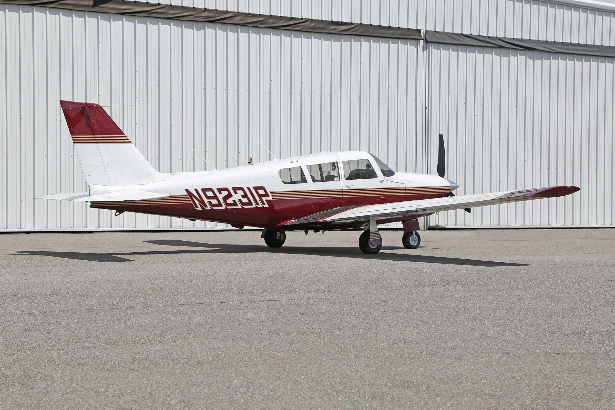 Exterior view of a 1967 Piper PA-24 260 COMANCHE.