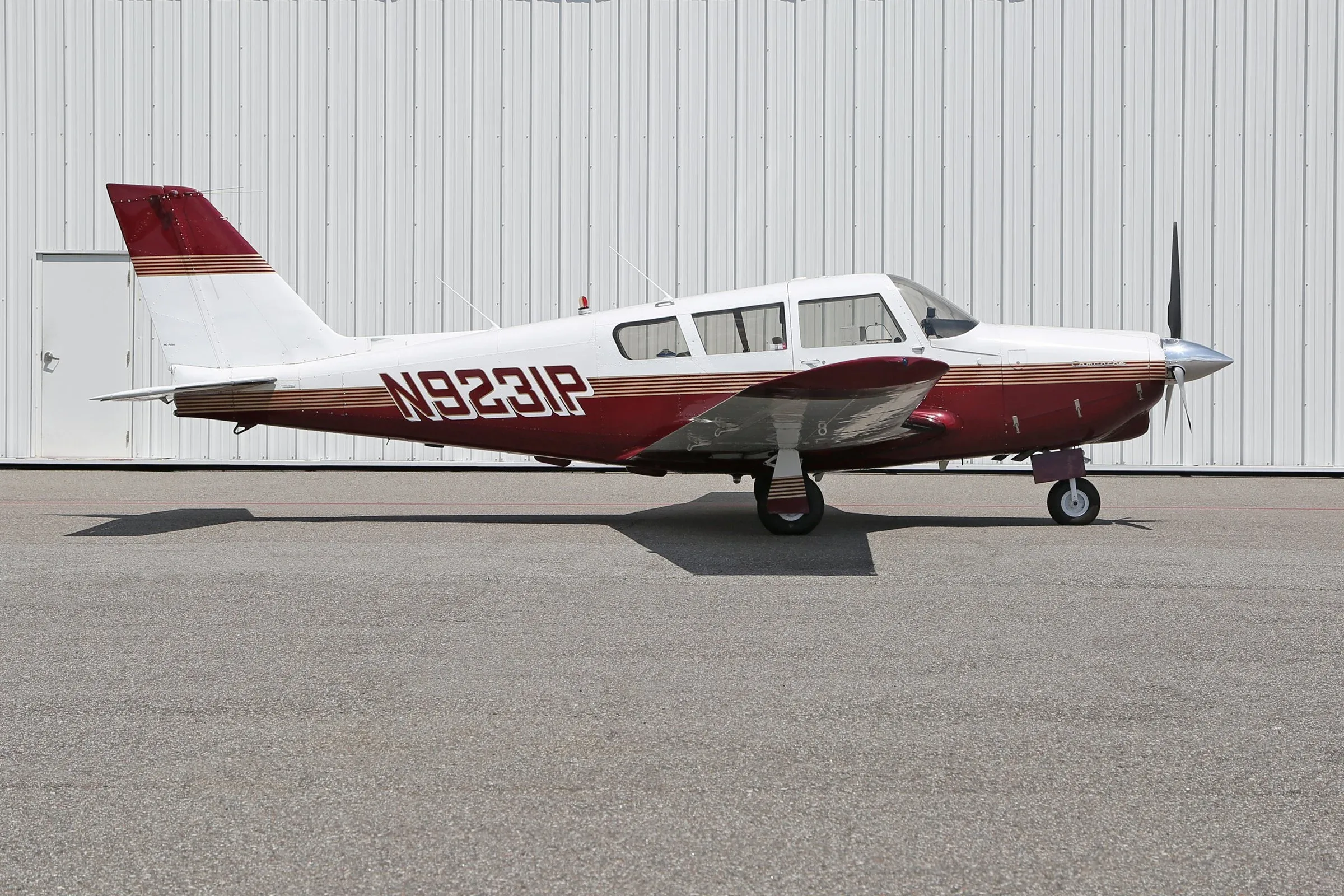 Exterior view of a 1967 Piper PA-24 260 COMANCHE.