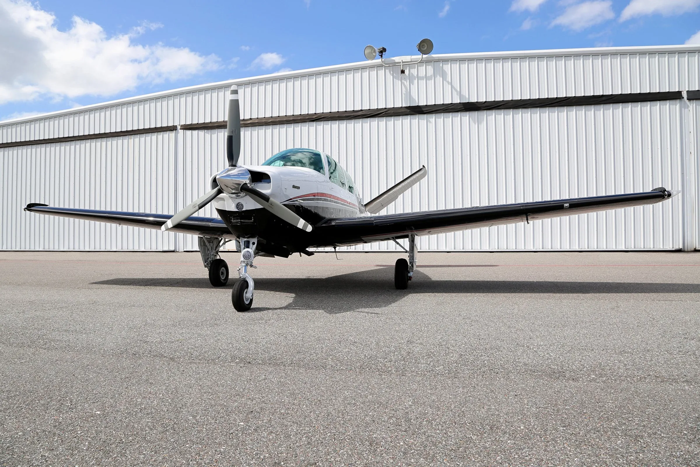 Exterior view of a 1979 Beech BONANZA.