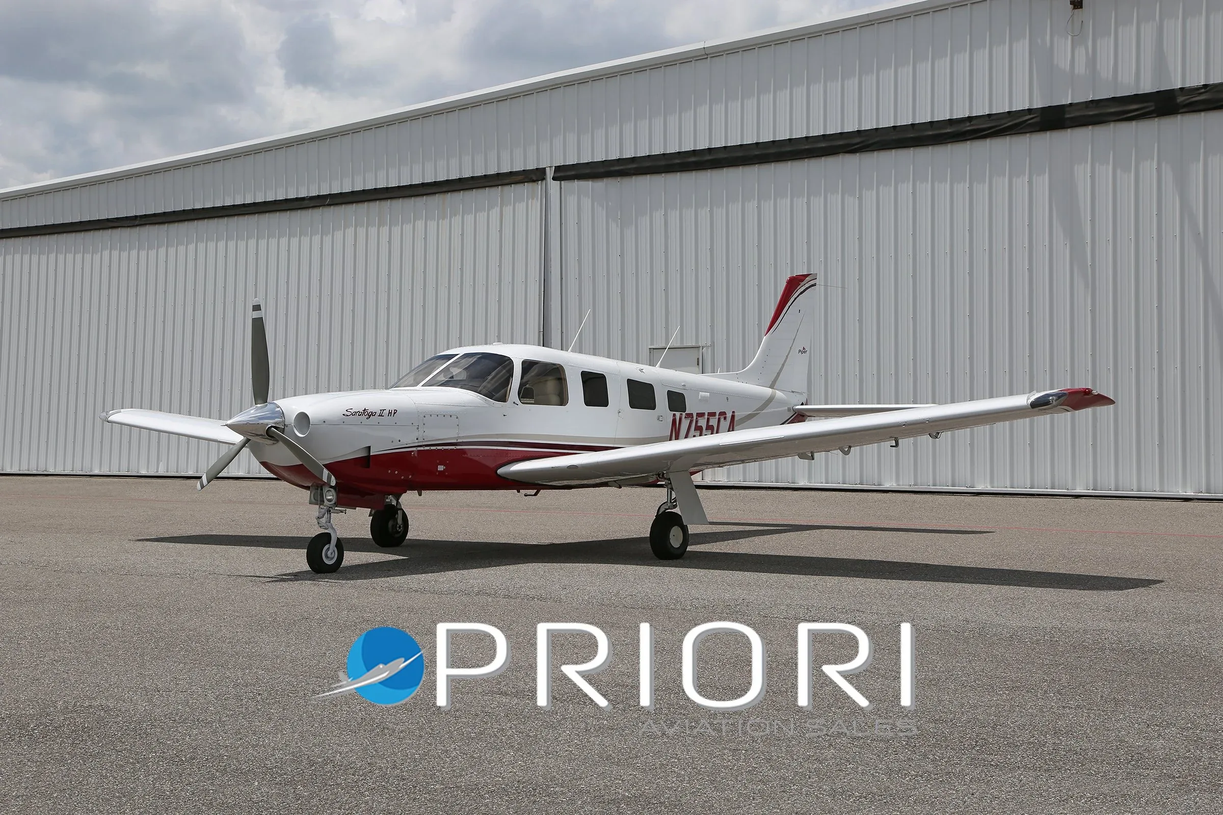 Exterior view of a 1996 Piper SARATOGA II HP.