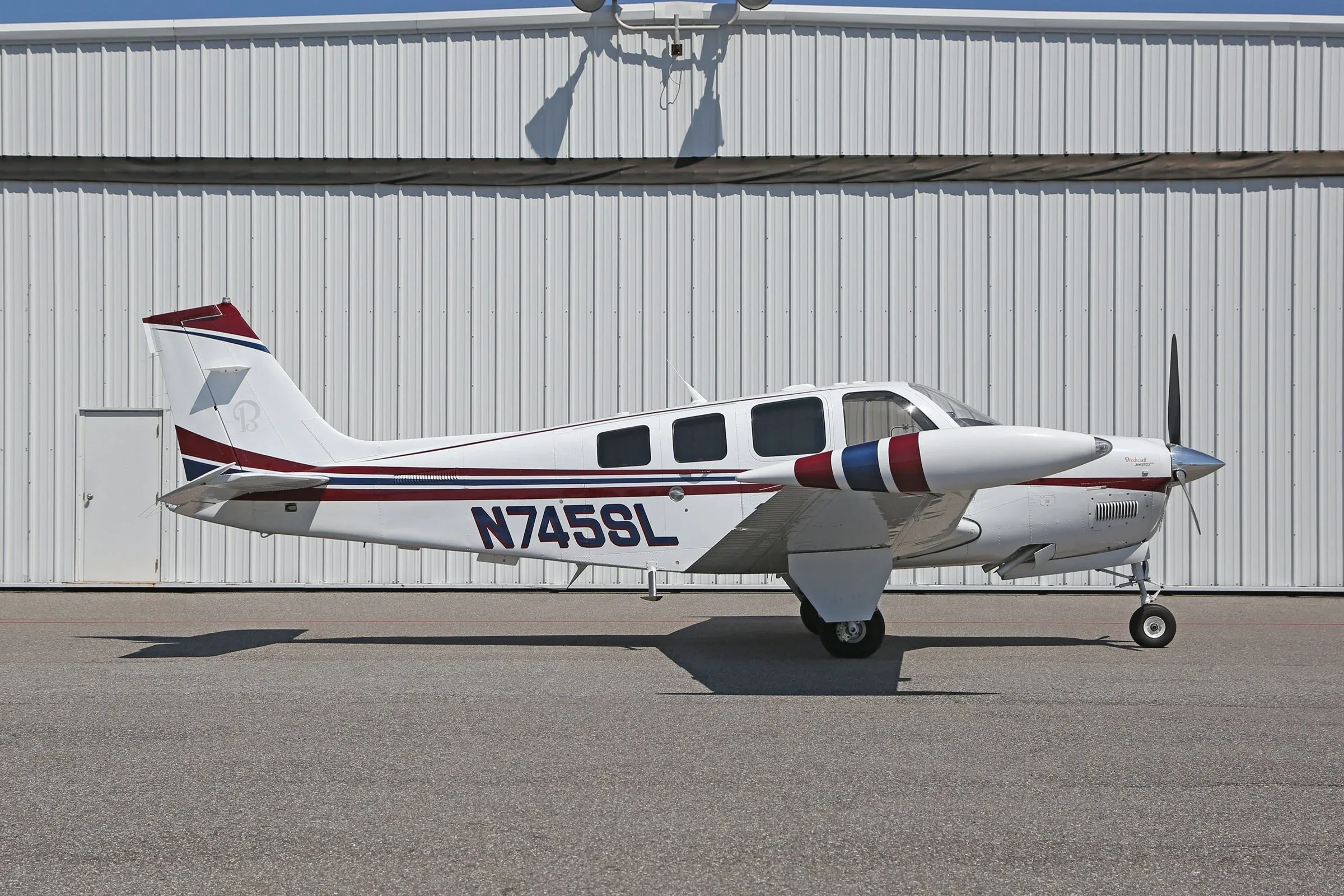 Exterior view of a 2007 Beechcraft G36 BONANZA 60th Anniversary Ed.