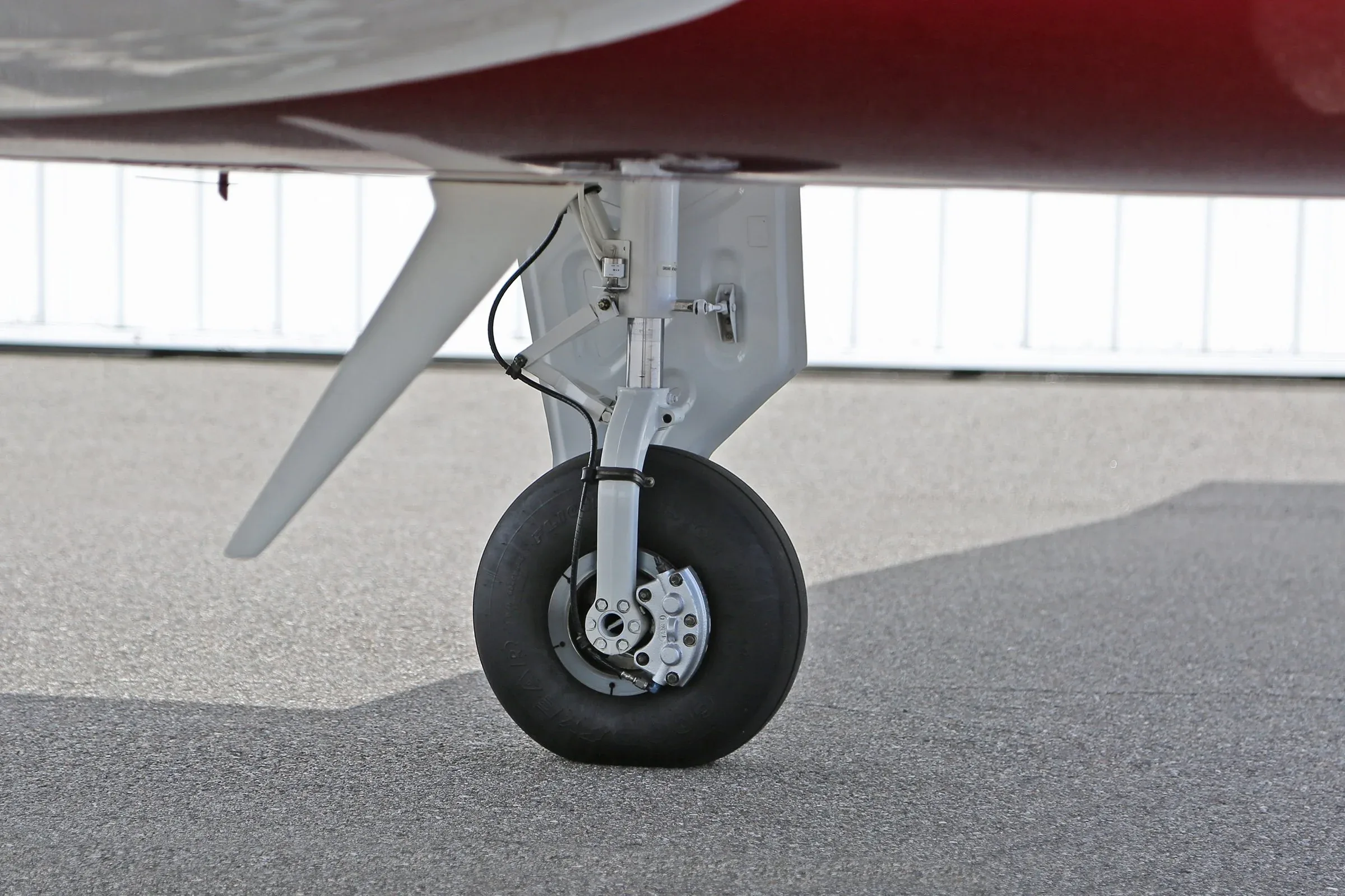 Engine detail of a 2014 Piper PA-46 350P MALIBU MIRAGE.