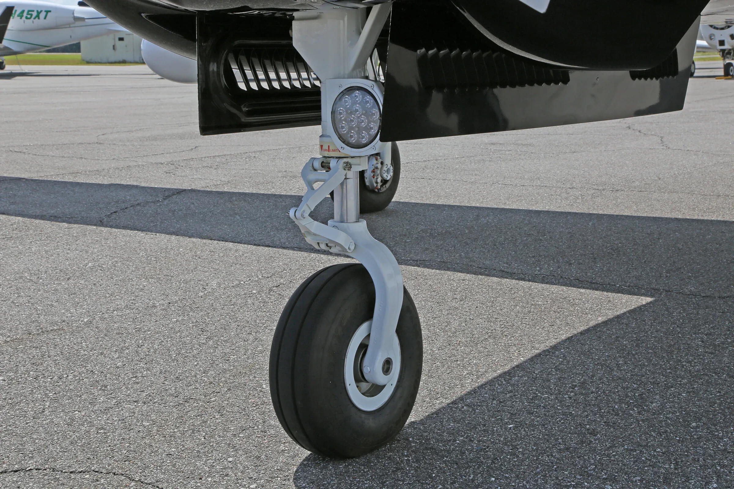 Engine detail of a 2014 Piper PA-46 350P MIRAGE.