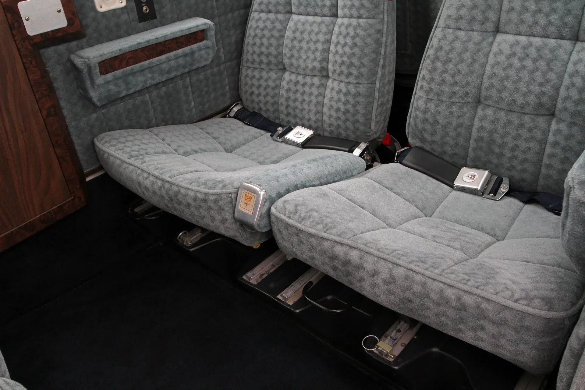 Cabin interior of a 1978 Beechcraft Bonanza.