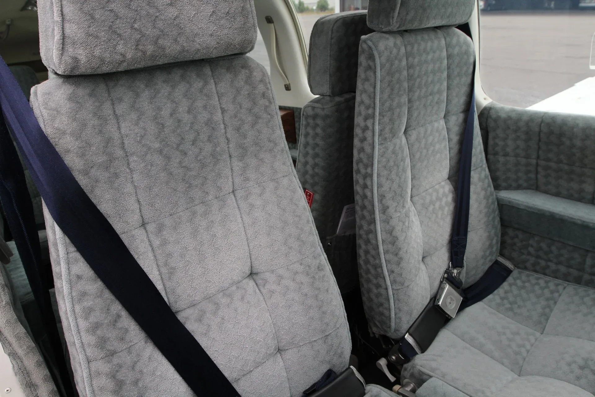 Cabin interior of a 1978 Beechcraft Bonanza.