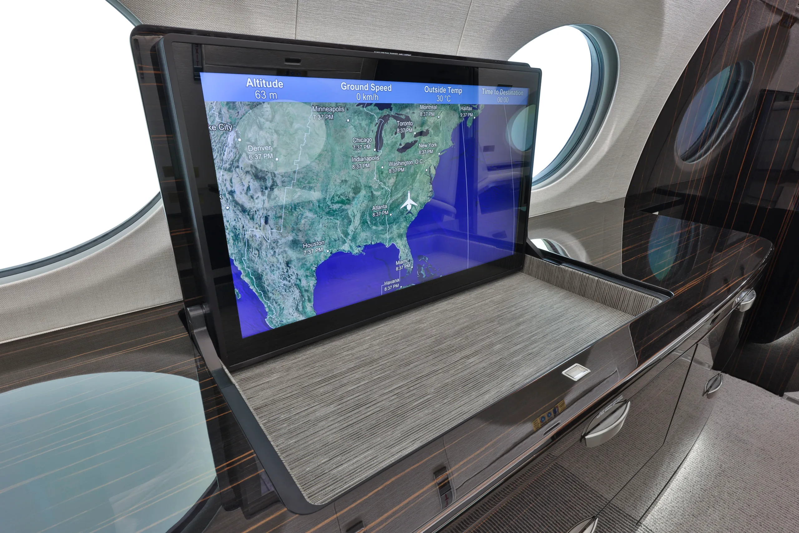 Marketing image of a 2020 Gulfstream G500.