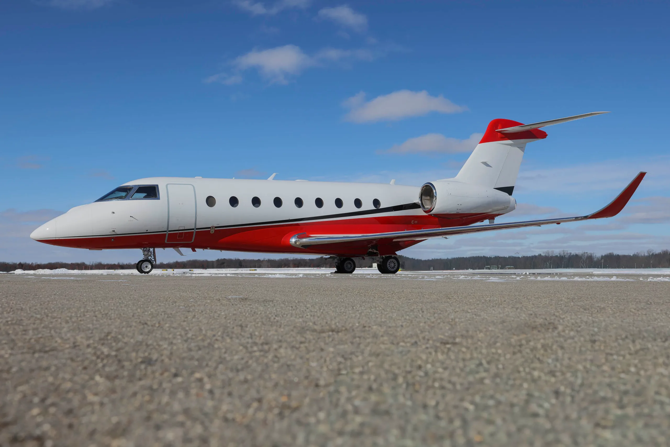 Marketing image of a 2012 Gulfstream G280.