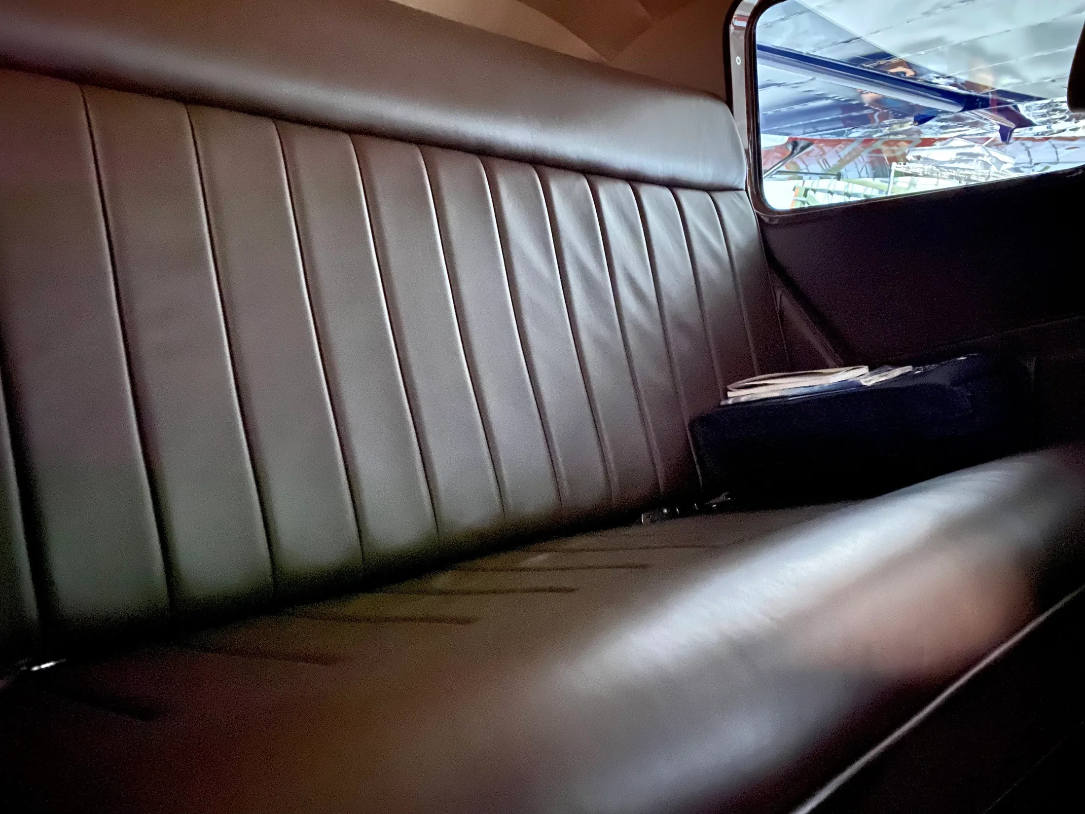 Cabin interior of a Stinson.