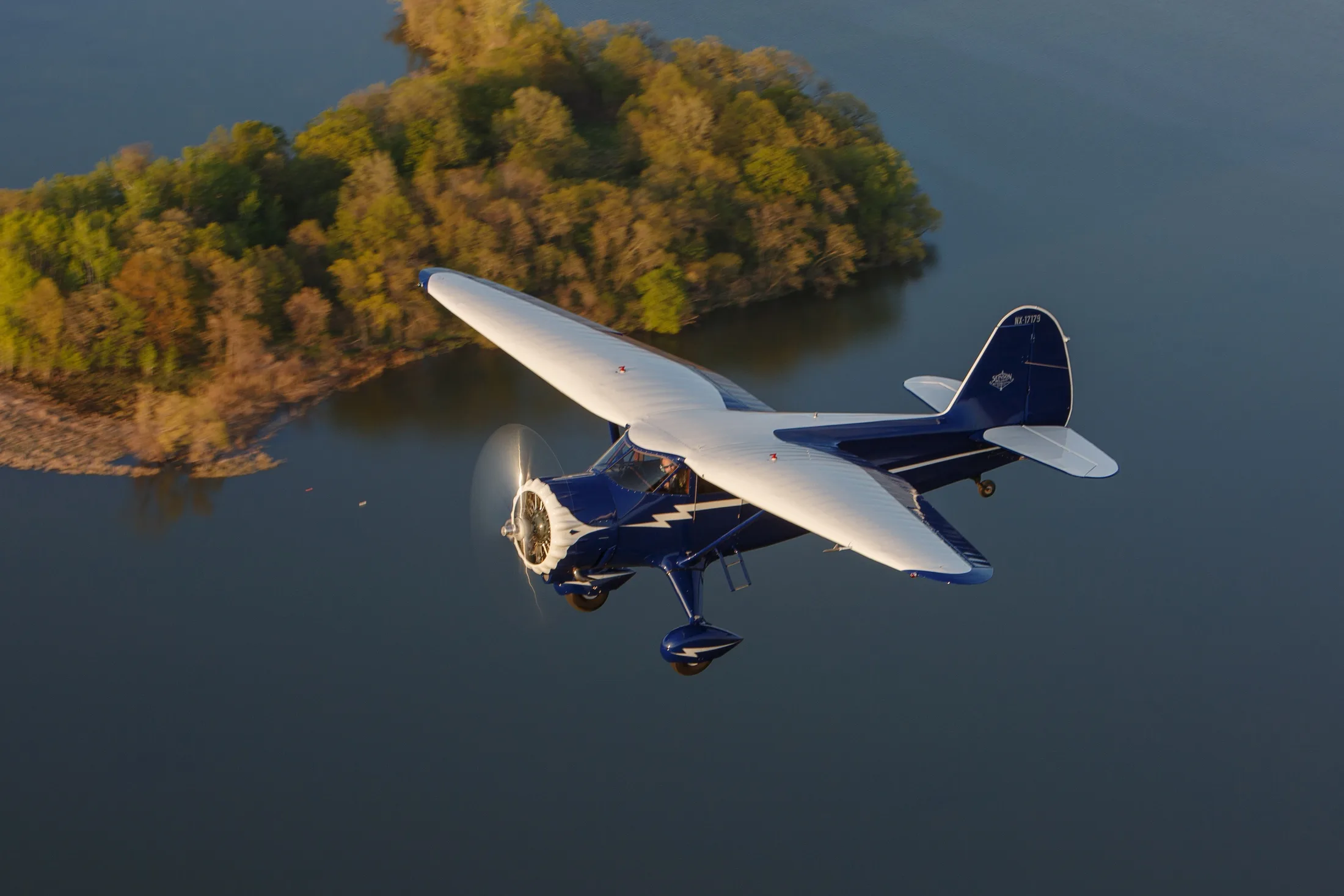 Marketing image of a Stinson.