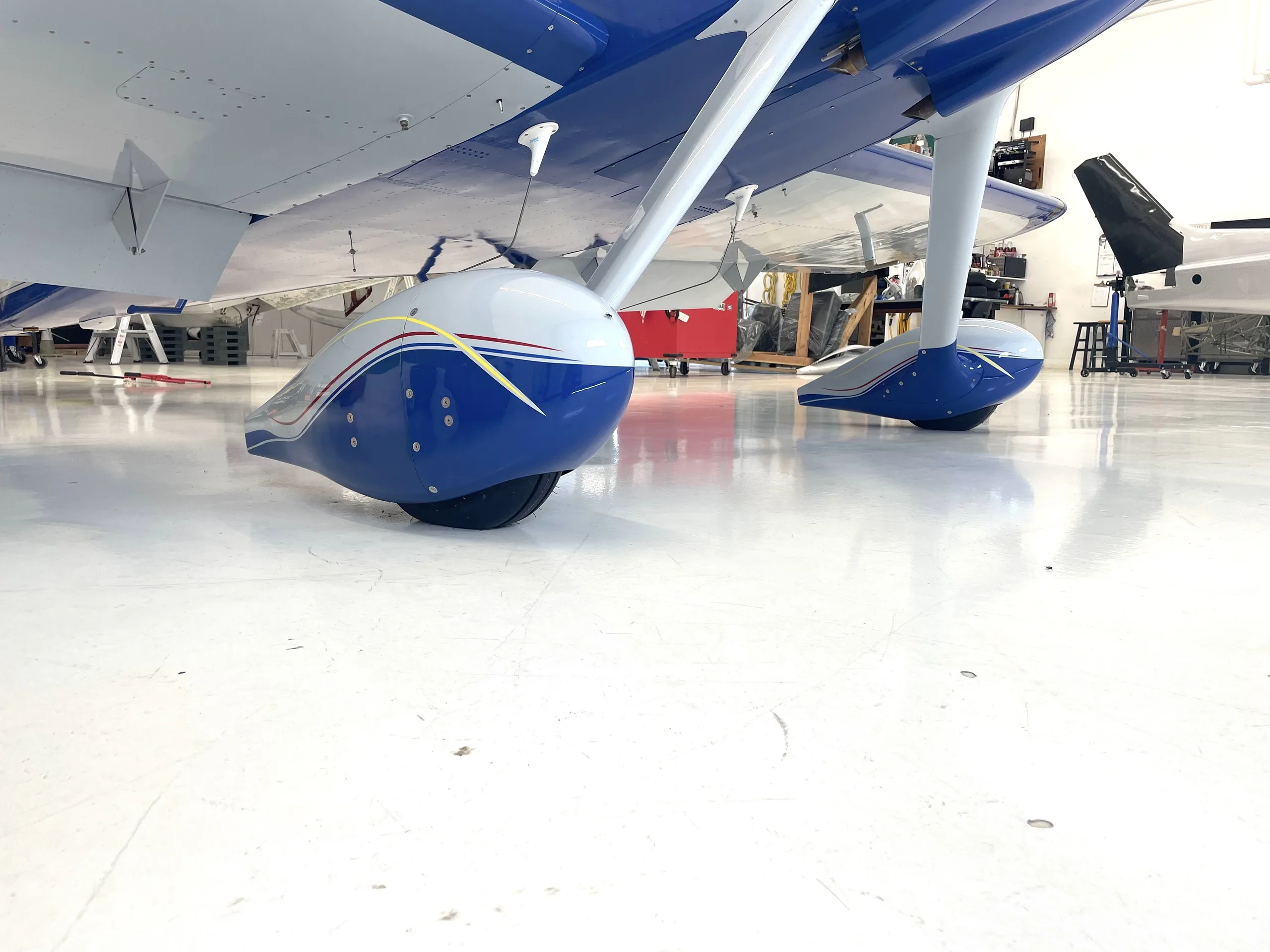 Exterior view of a 2021 Van's RV14.