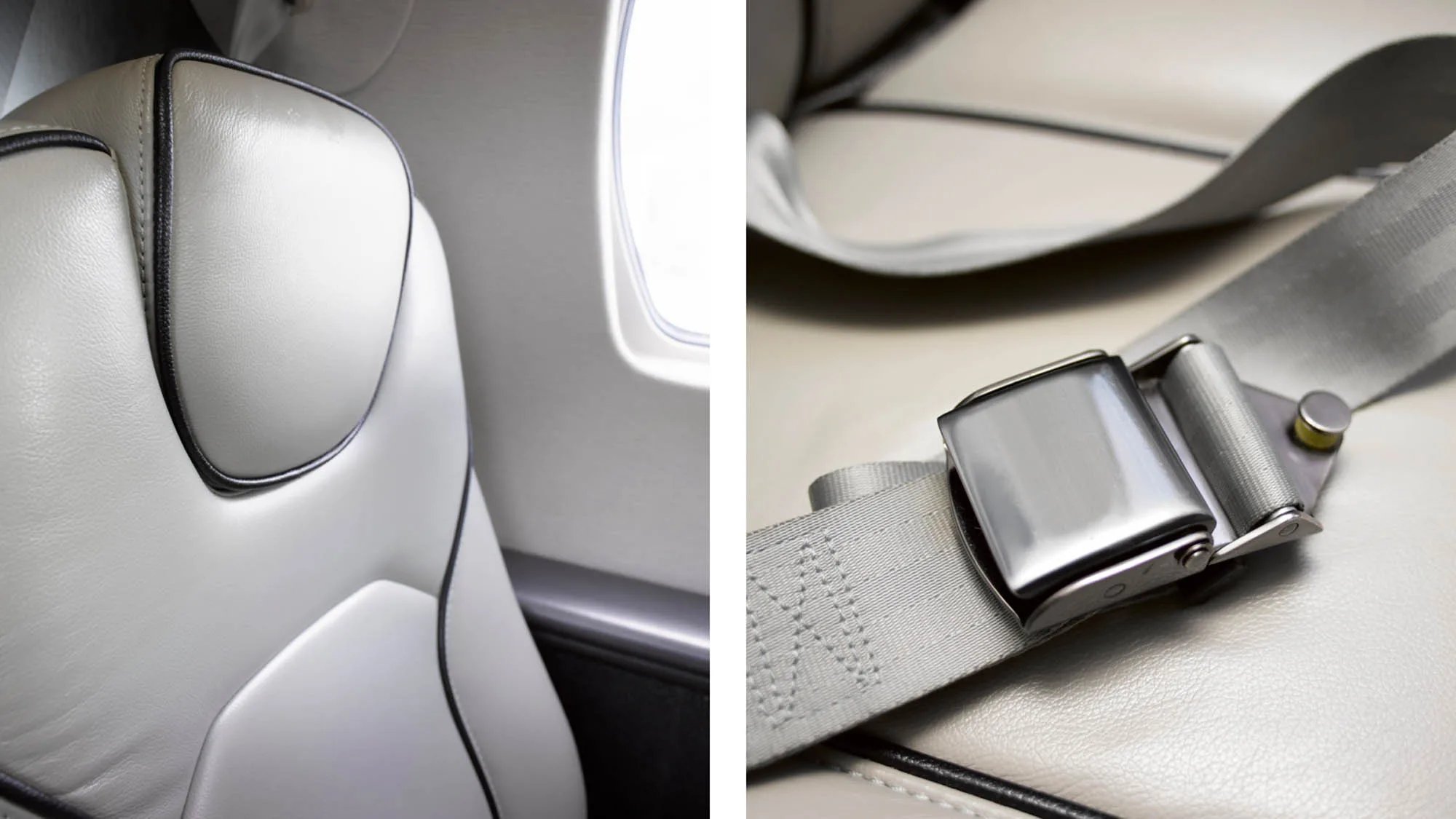 Cabin interior of a 2002 Cessna Citation CJ2.