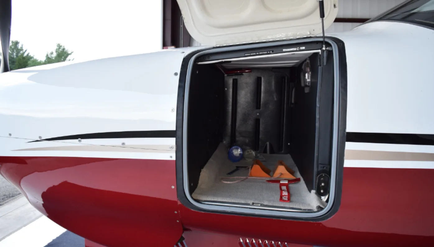 Cabin interior of a 2010 Piper malibu matrix.