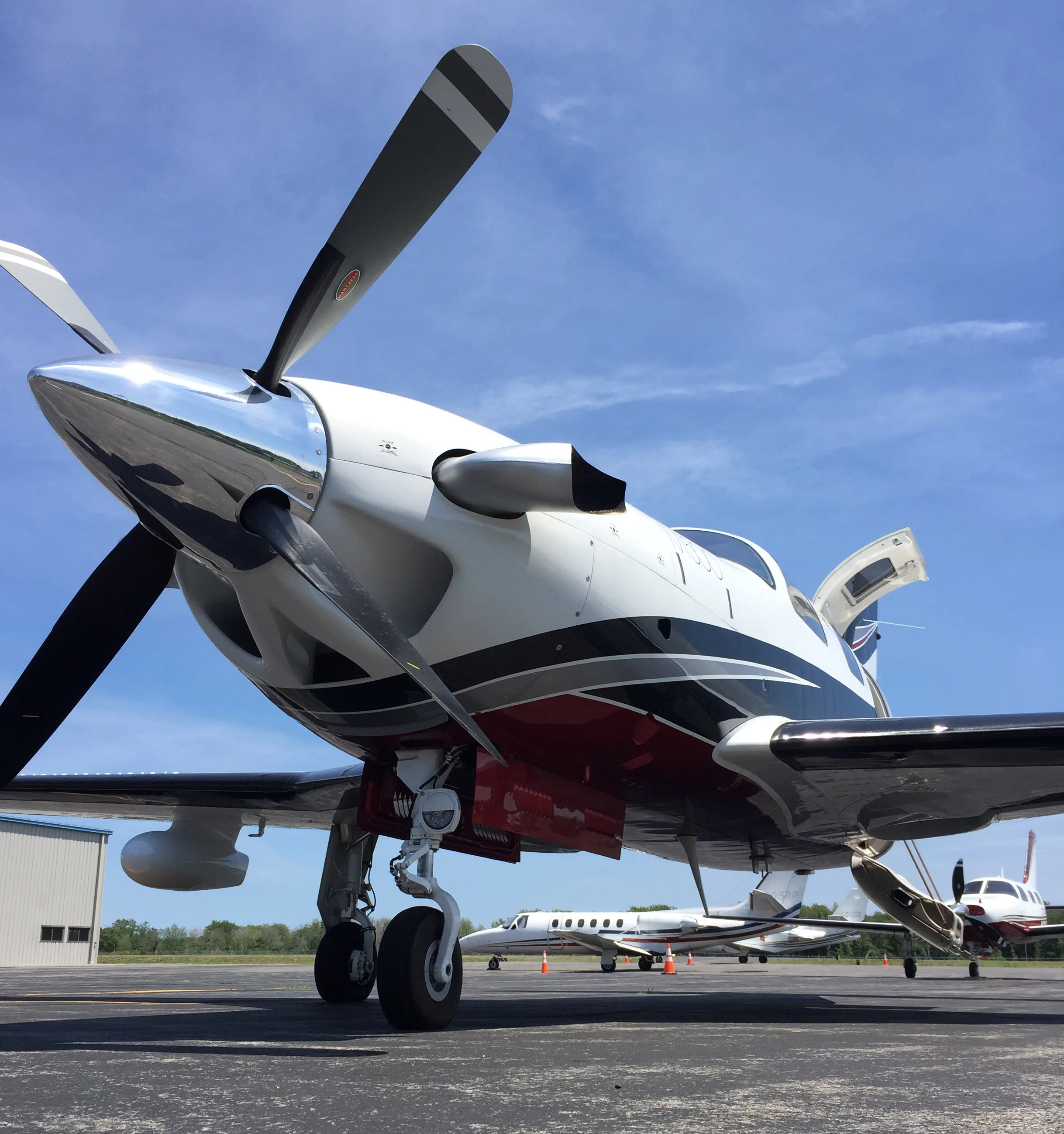 Exterior view of a 2015 Piper Meridian - Acquisition Complete.