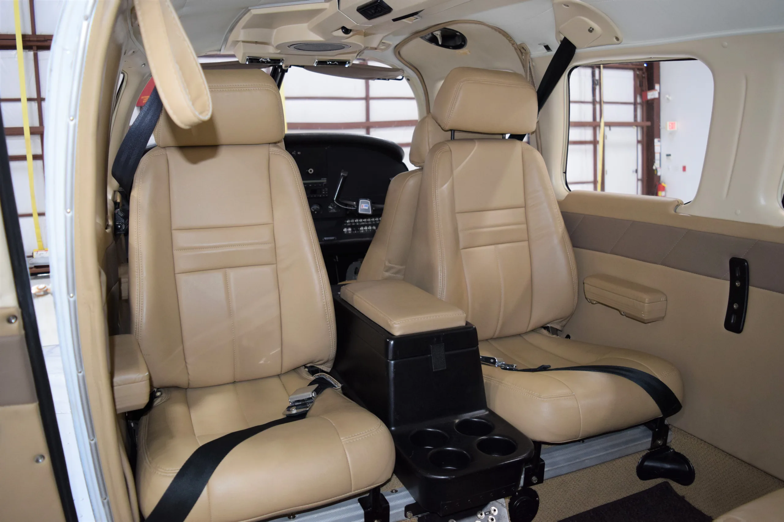 Cabin interior of a Piper saratoga sp.