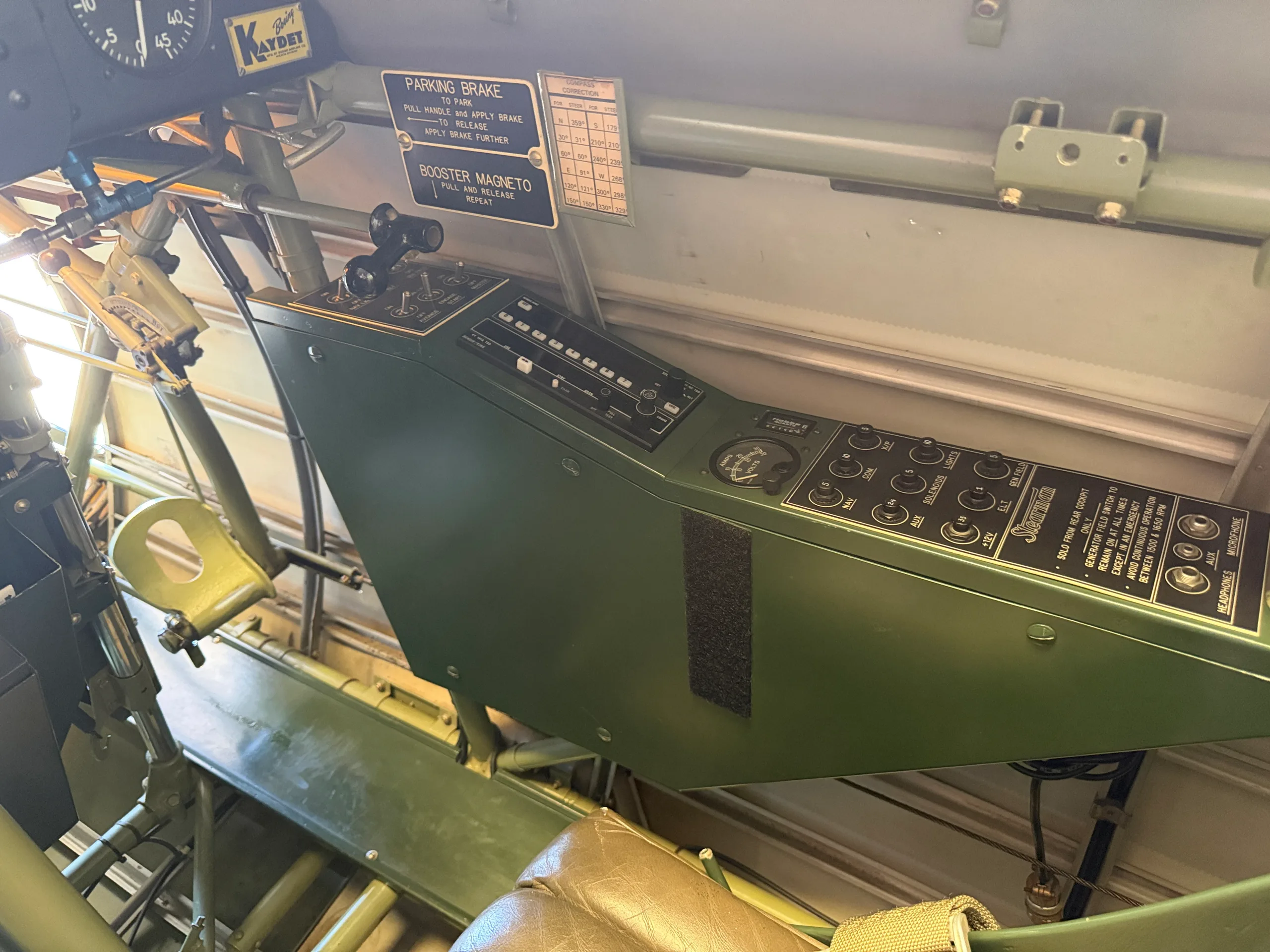 Avionics suite of a 1941 Boeing Stearman and Classic Tug $149,000 (Local to Placerville).