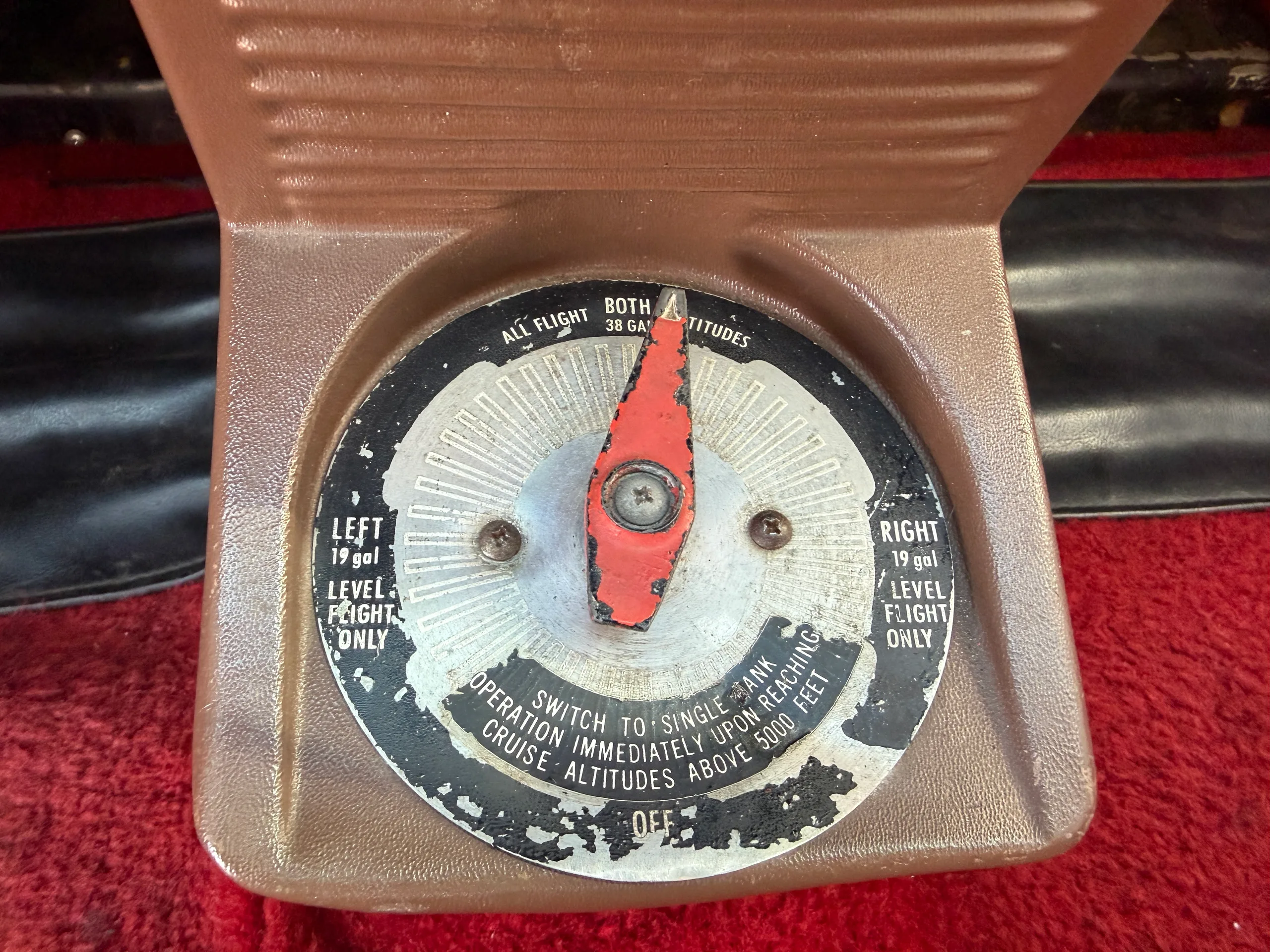 Cockpit and instrument panel of a 1969 Cessna 172K - $99,000 - N84793 (Here at Placerville).