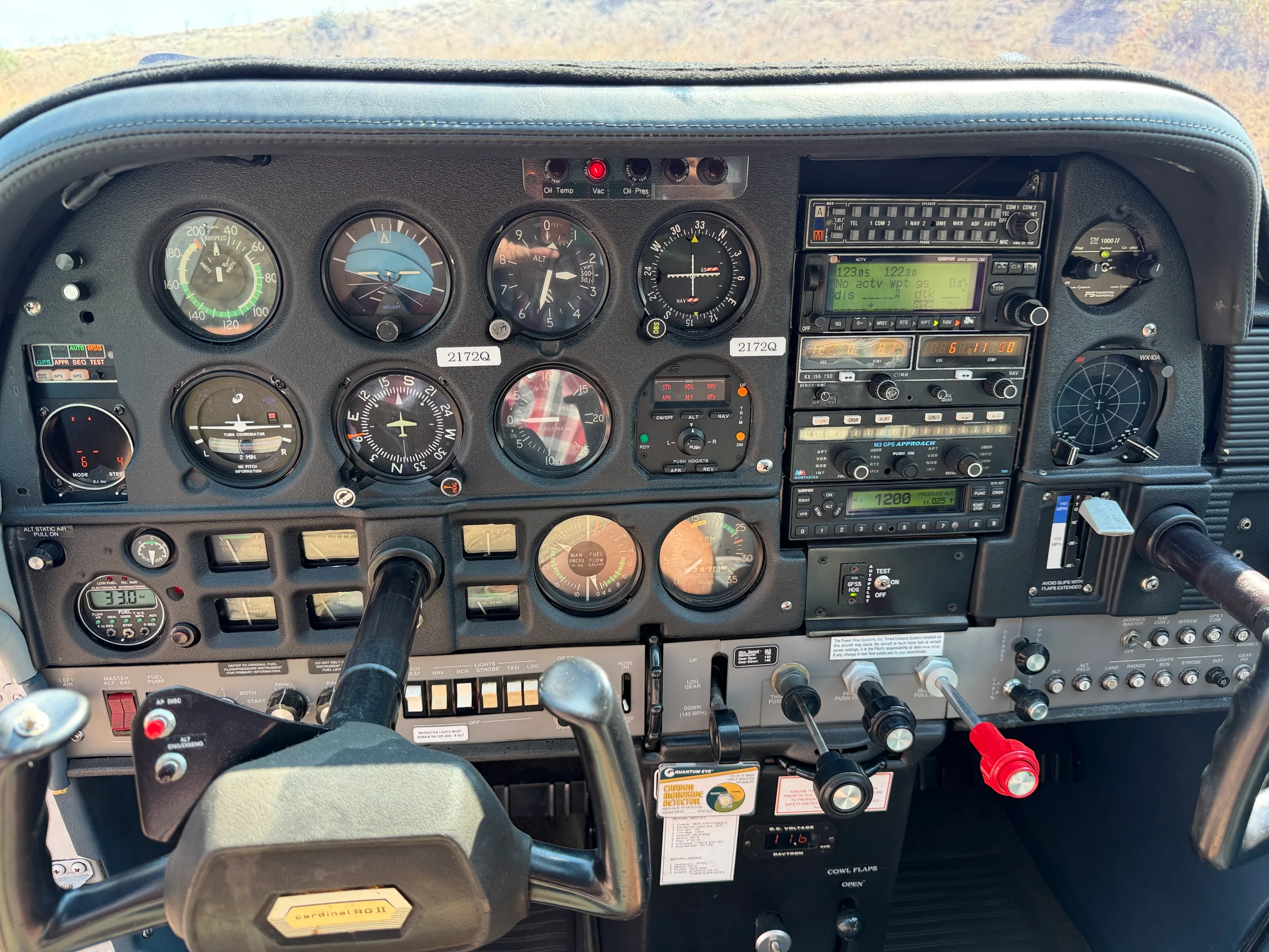 1974 Cessna 177 RG Cardinal $146,000 - N2172Q (Here at Placerville)
