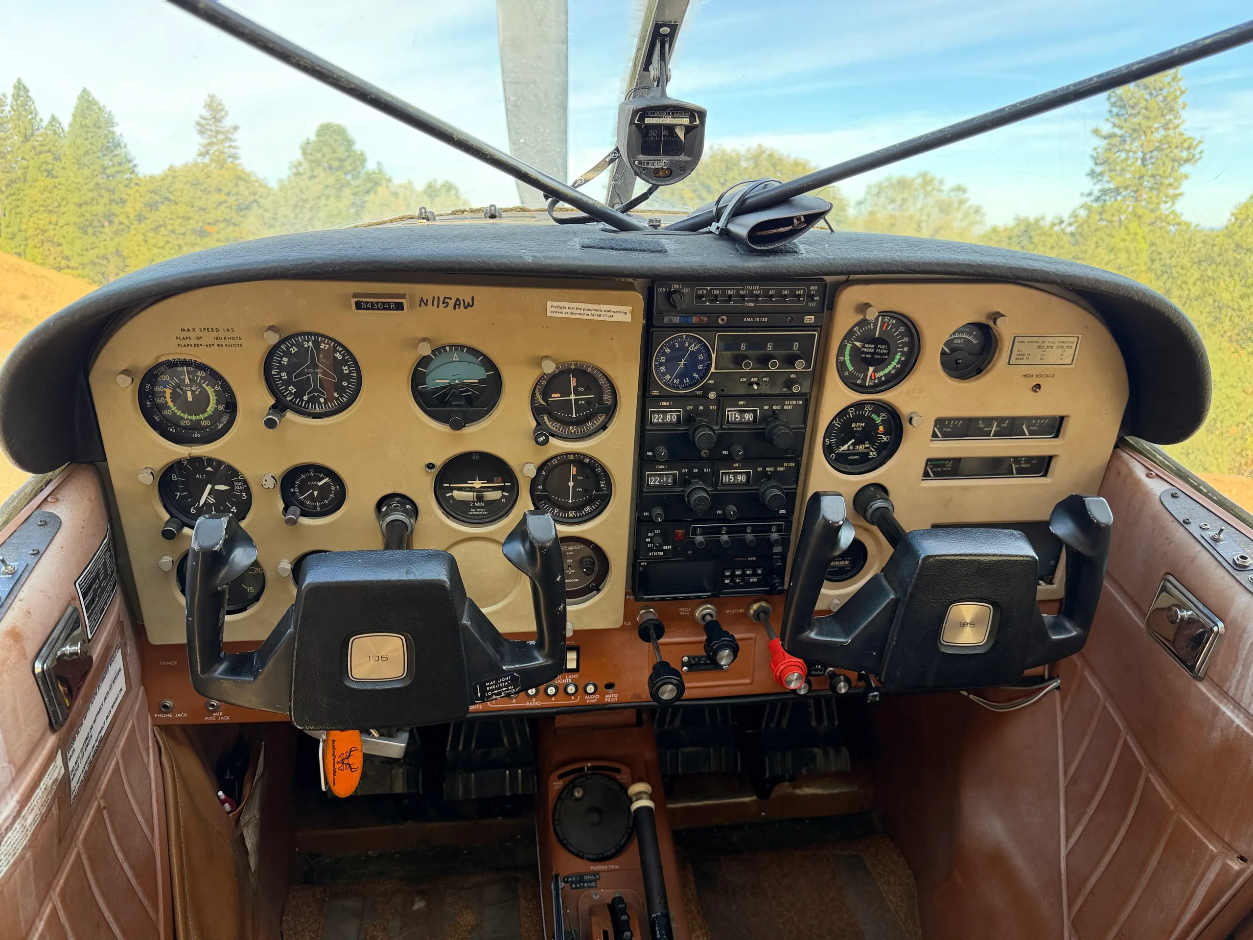 1976 Cessna A185F Skywagon - $220,000 - N115AW (Here at Placerville)