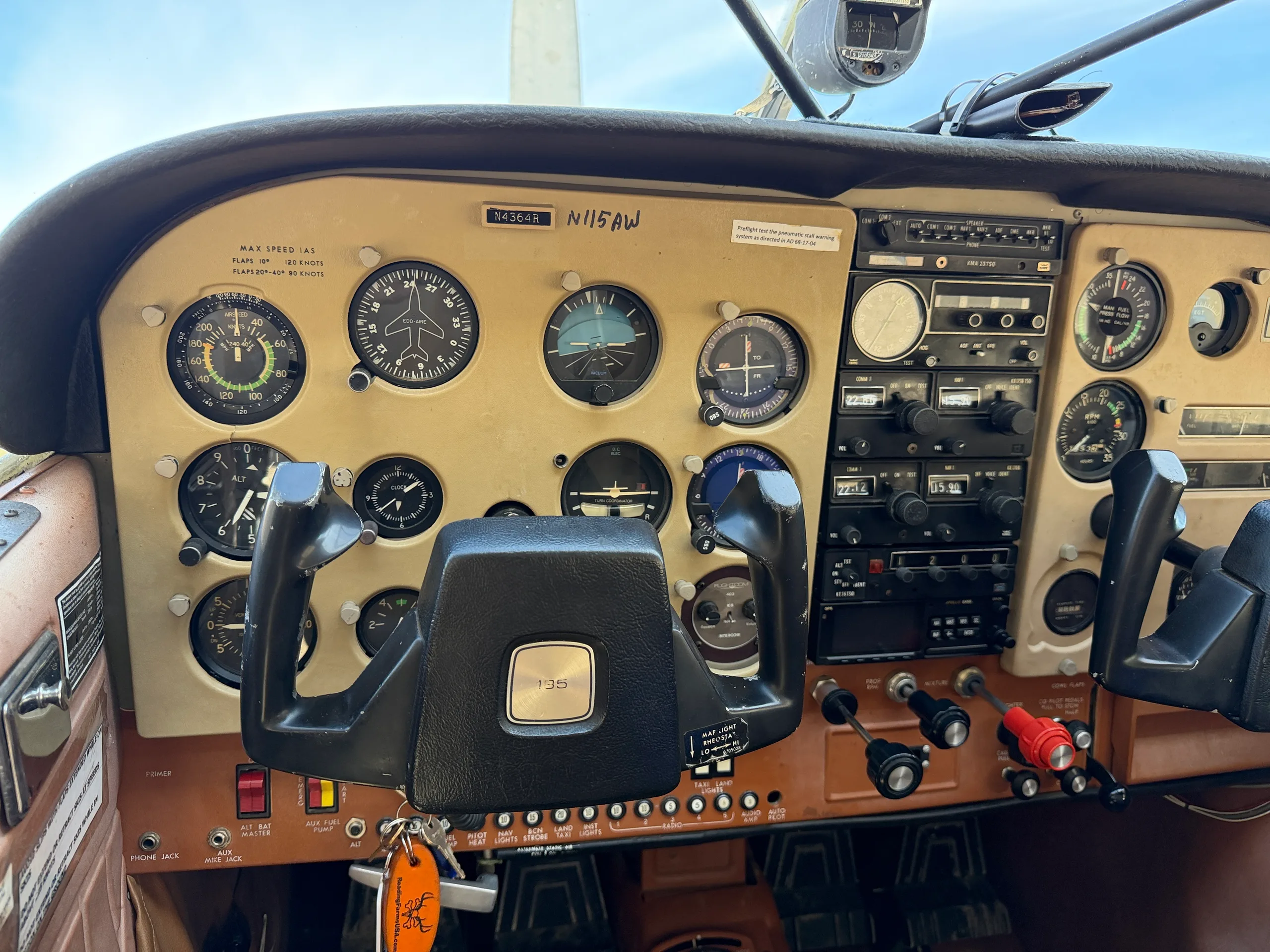 1976 Cessna A185F Skywagon - $220,000 - N115AW (Here at Placerville)