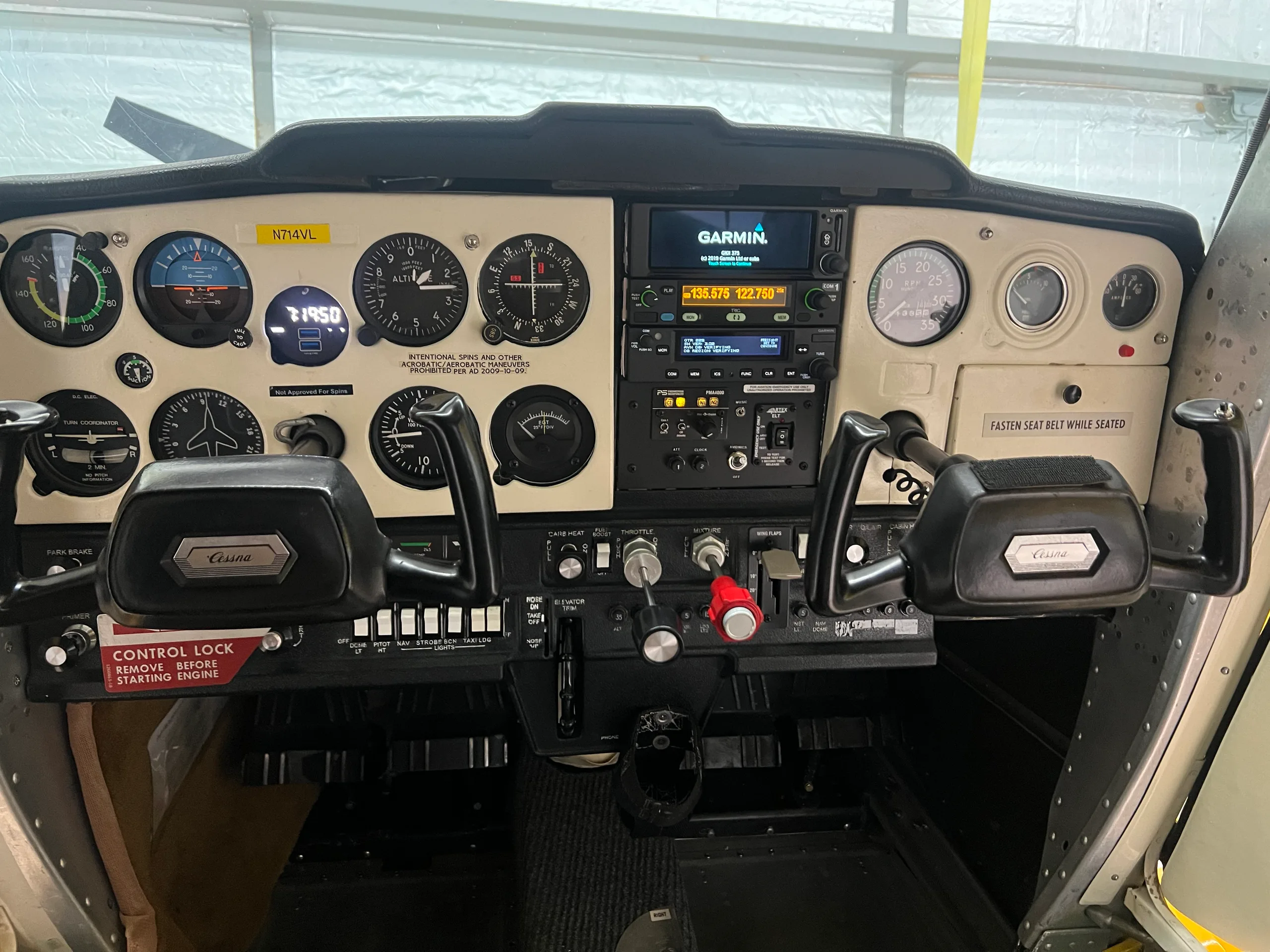1977 Cessna 152, 150 HP, Tailwheel - $69,500 - N714VL (Here at Placerville)